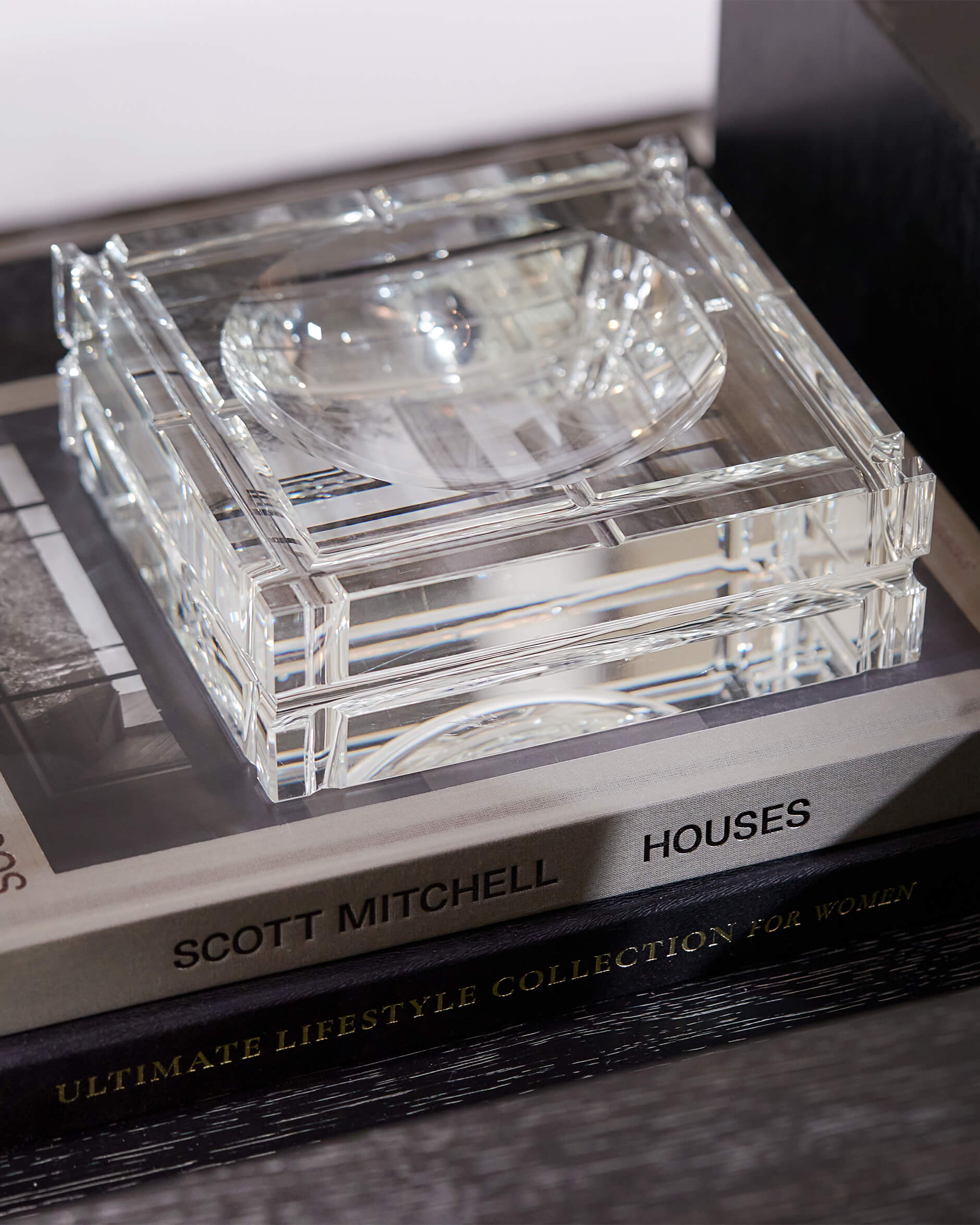 Nestor ashtray crystal