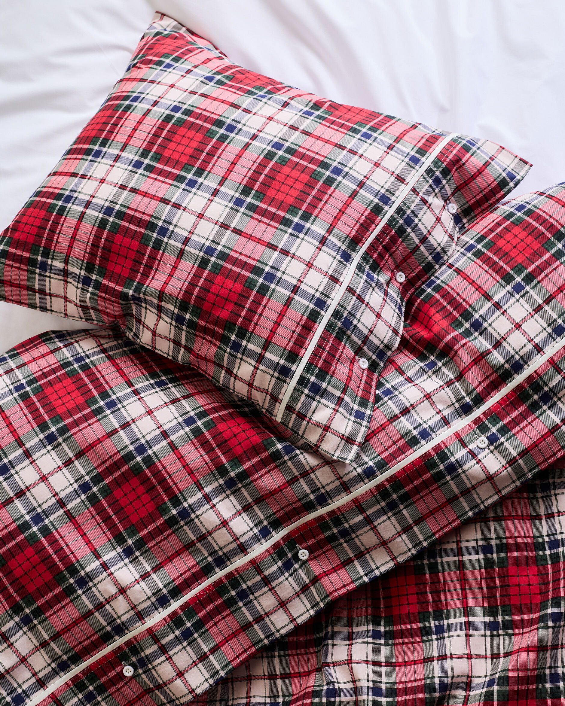 Vail pussilakanasetti ruudullinen