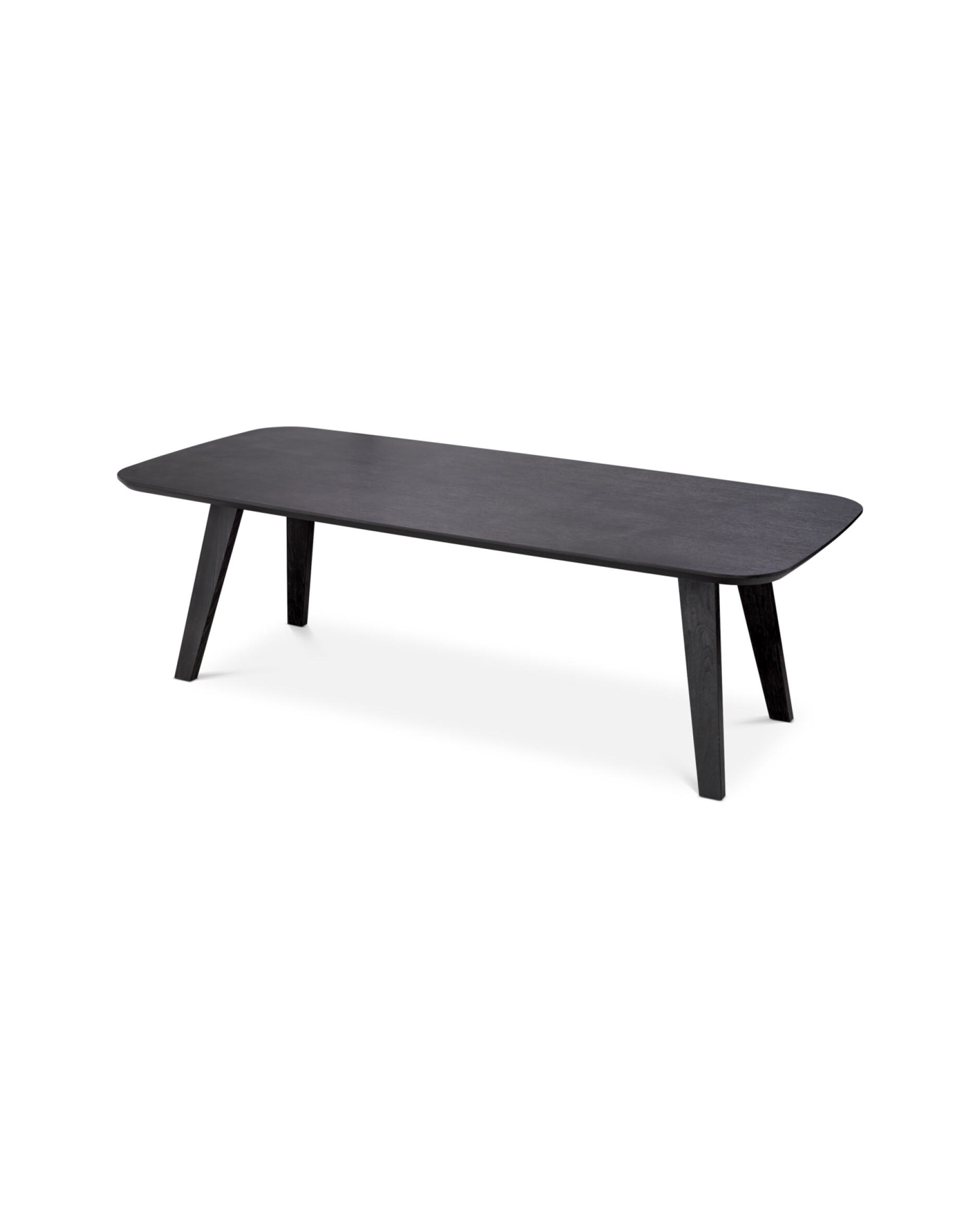 Glover Dining Table Charcoal Grey Oak Veneer