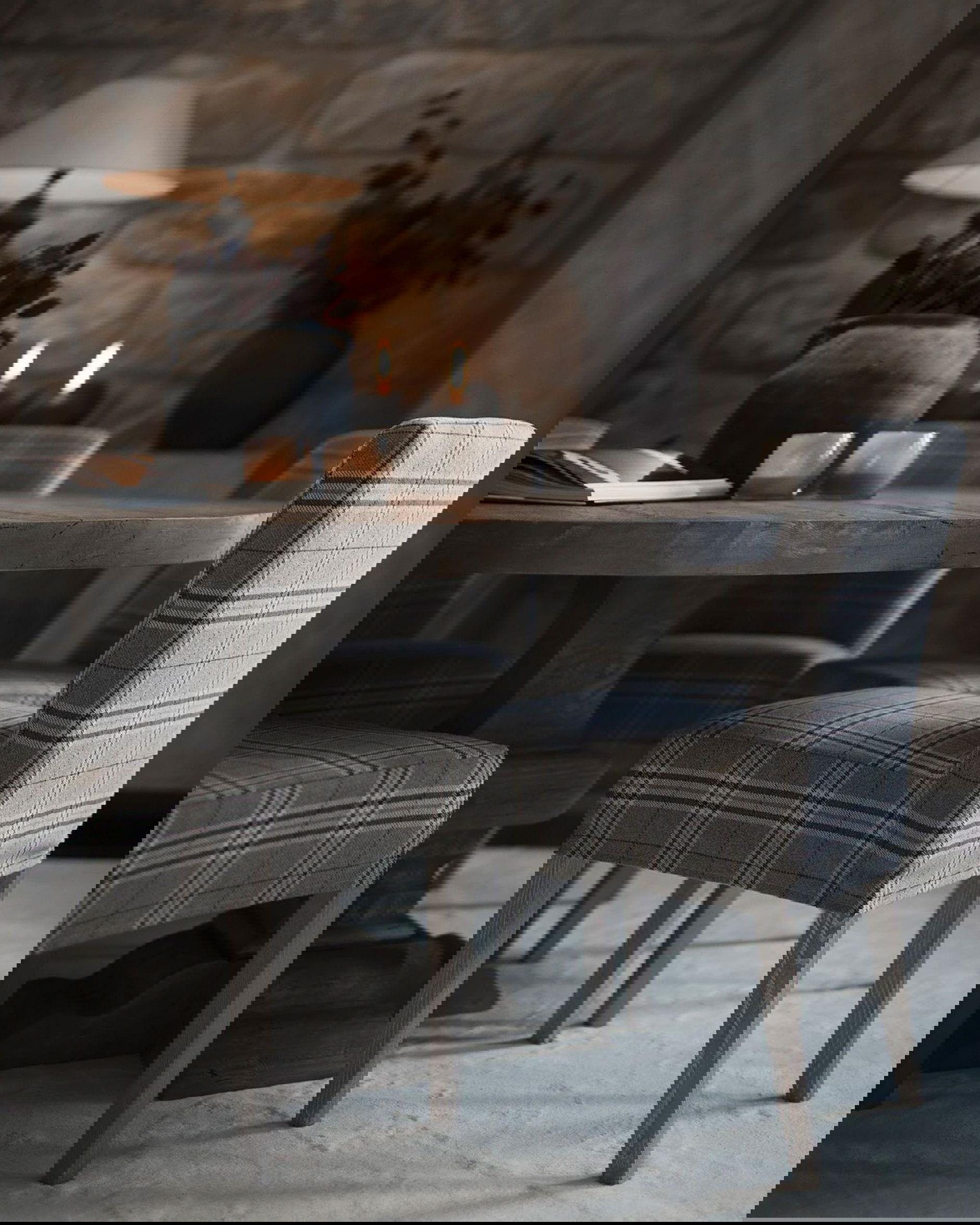 Paris matbord rund pebbles grey Ø150