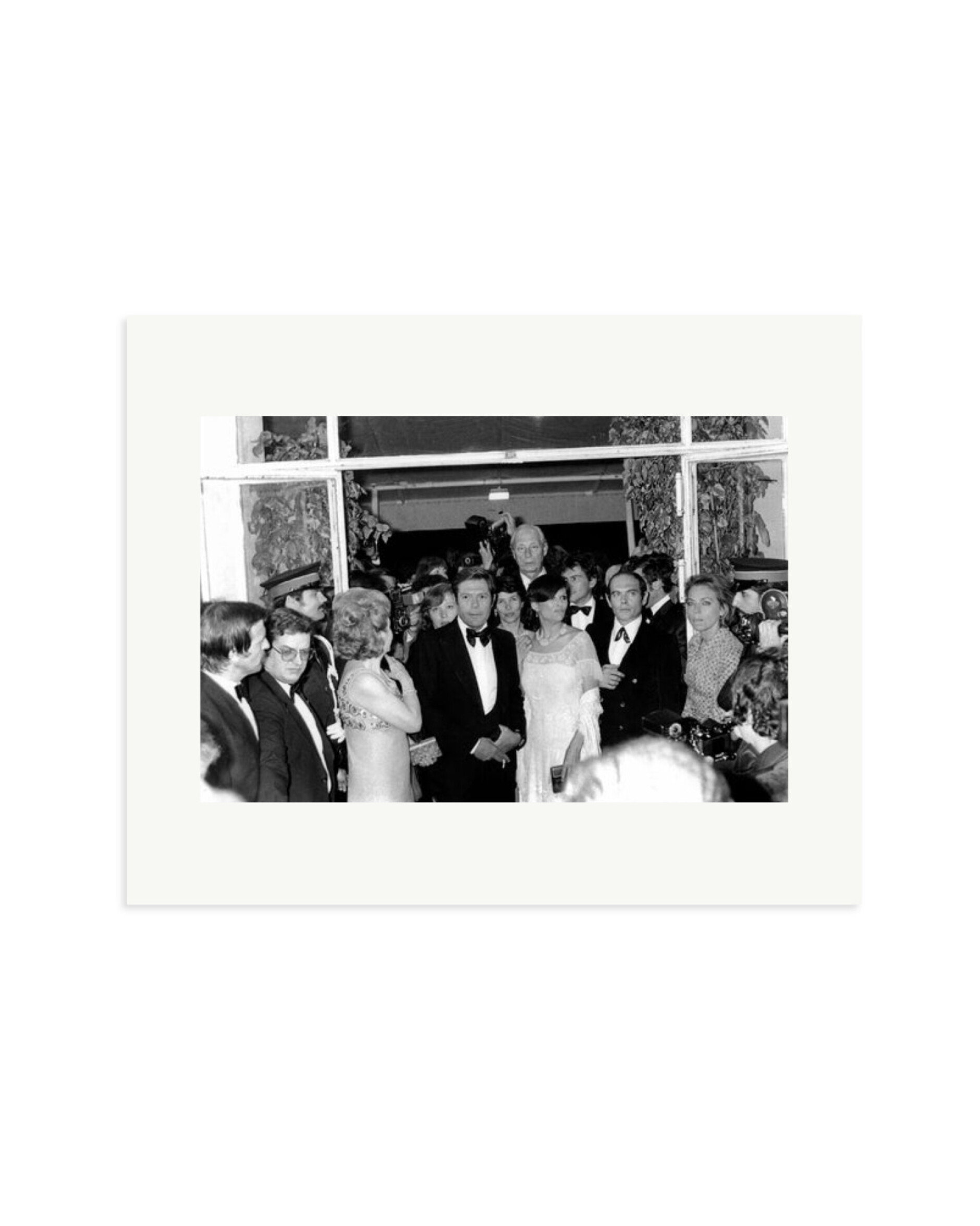 Mastroianni and Cardinale in Cannes Print Only / Medium