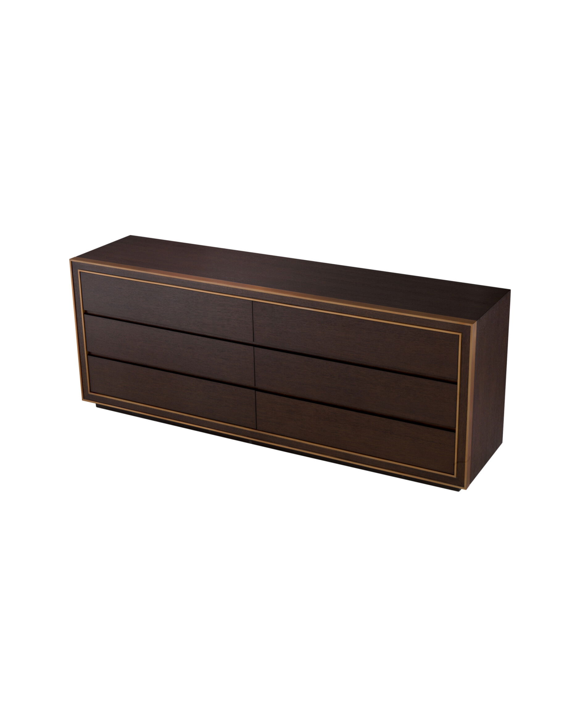 Camelot Chest of Drawers Brown Oak Veneer