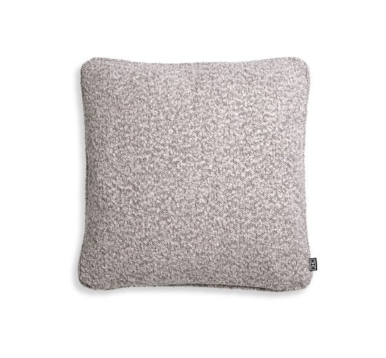 Grey - Bouclé Cushion Grey