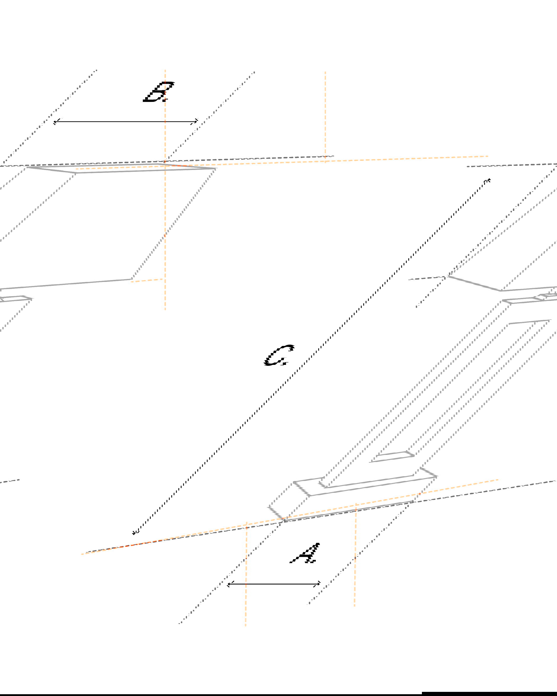 Miro bordslampa brun