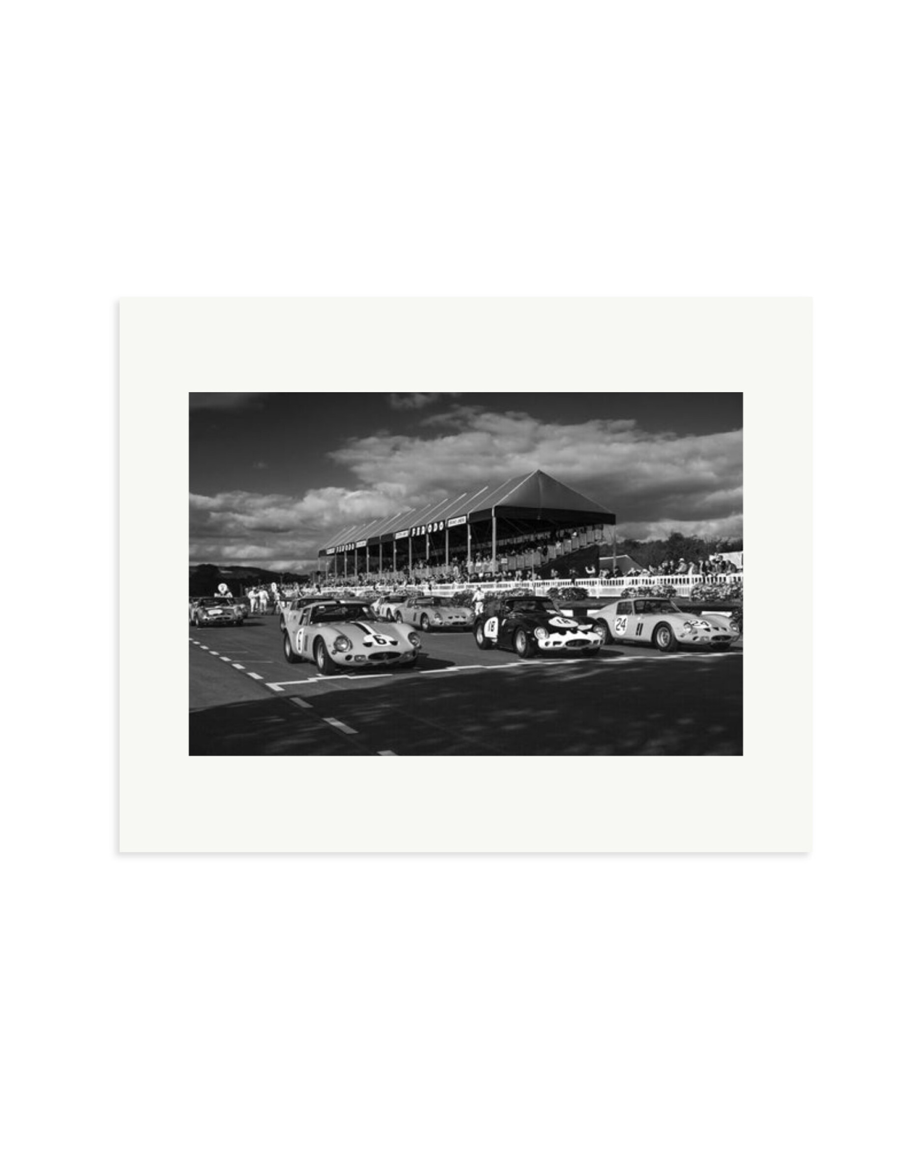 Ferarri 250 GTO's Print Only / Medium