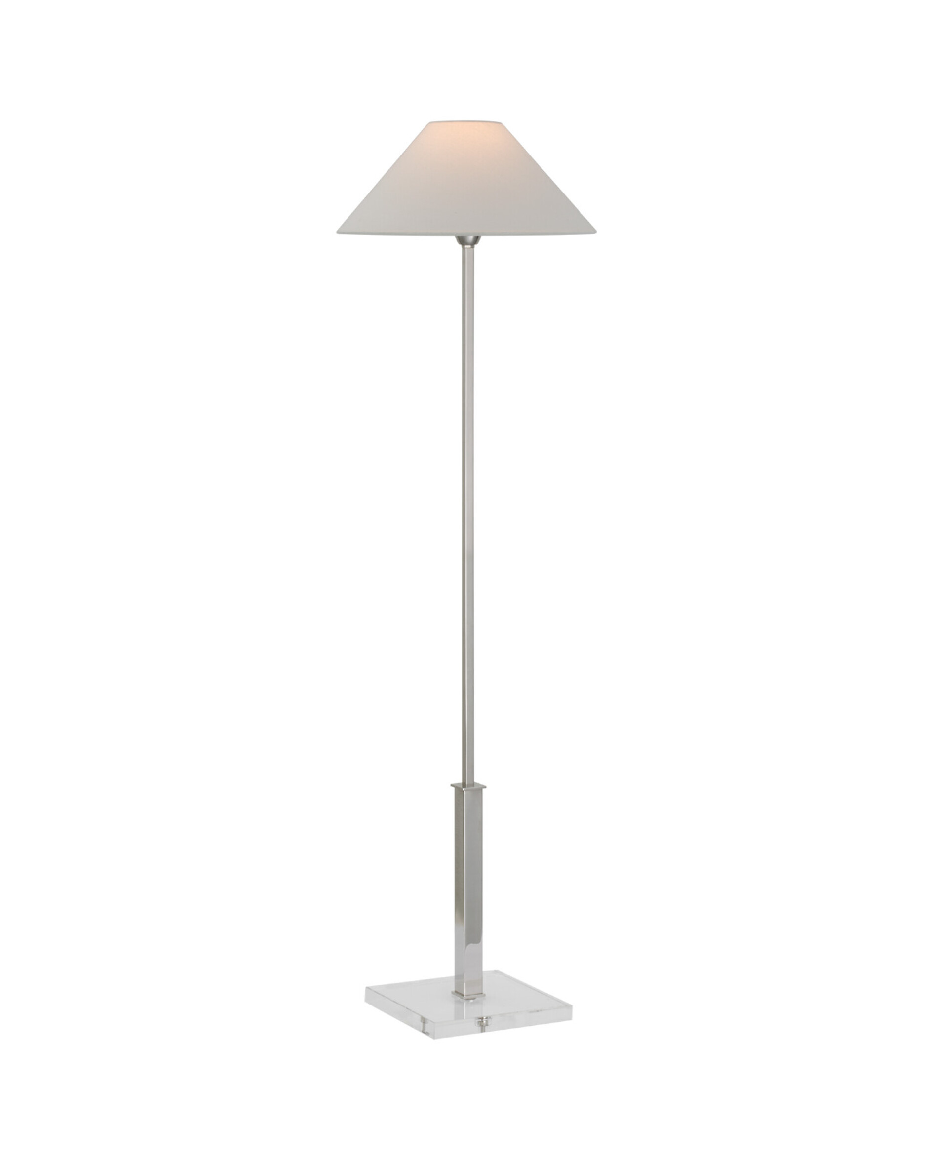 Asher golvlampa nickel