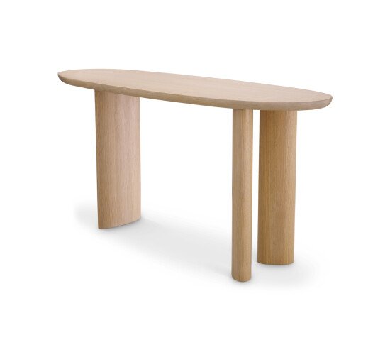 null - Lindner console table natural oak veneer