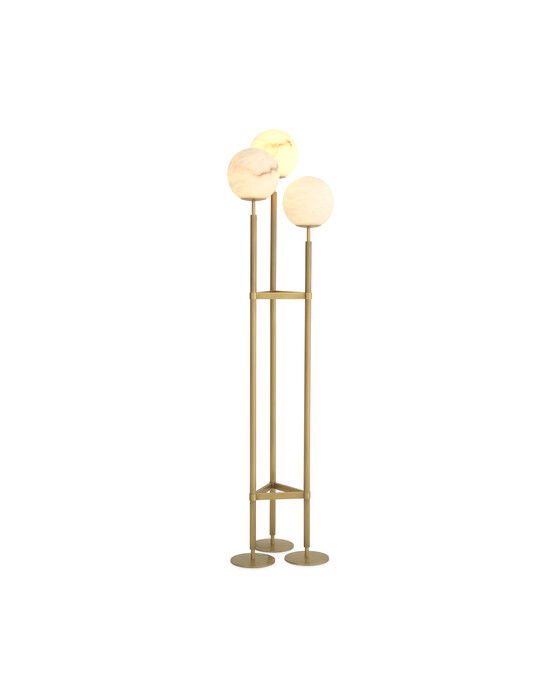 Fioro golvlampa mässing