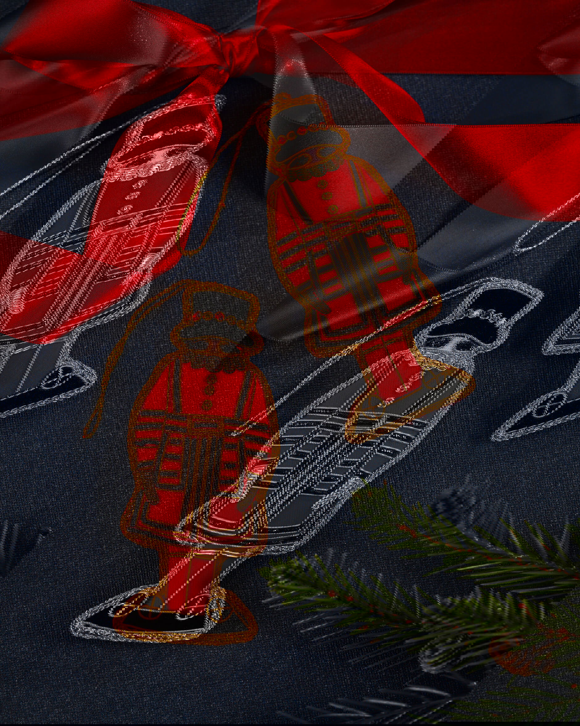 Tudor beefeater julgransdekoration