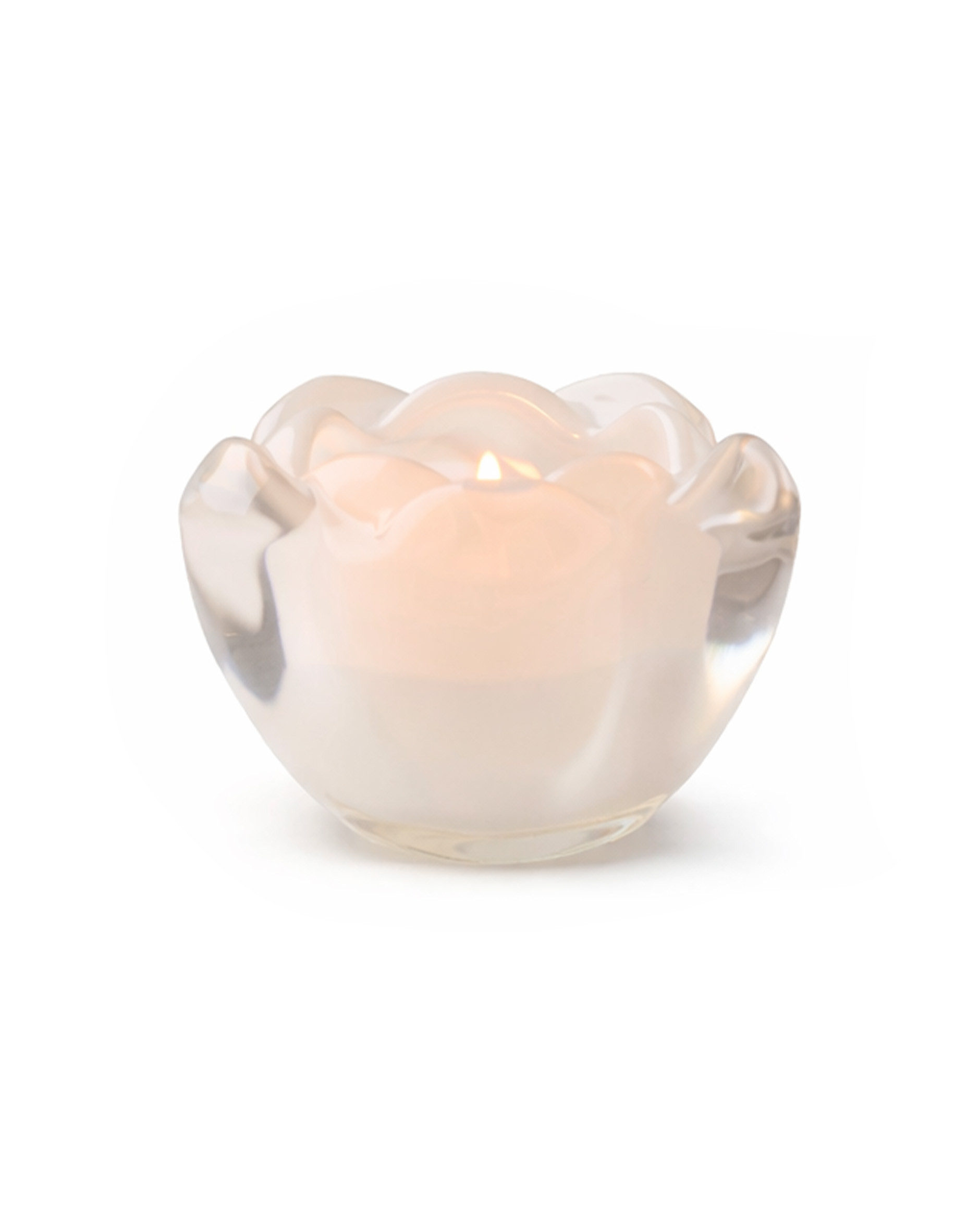 Emmie windlicht wit