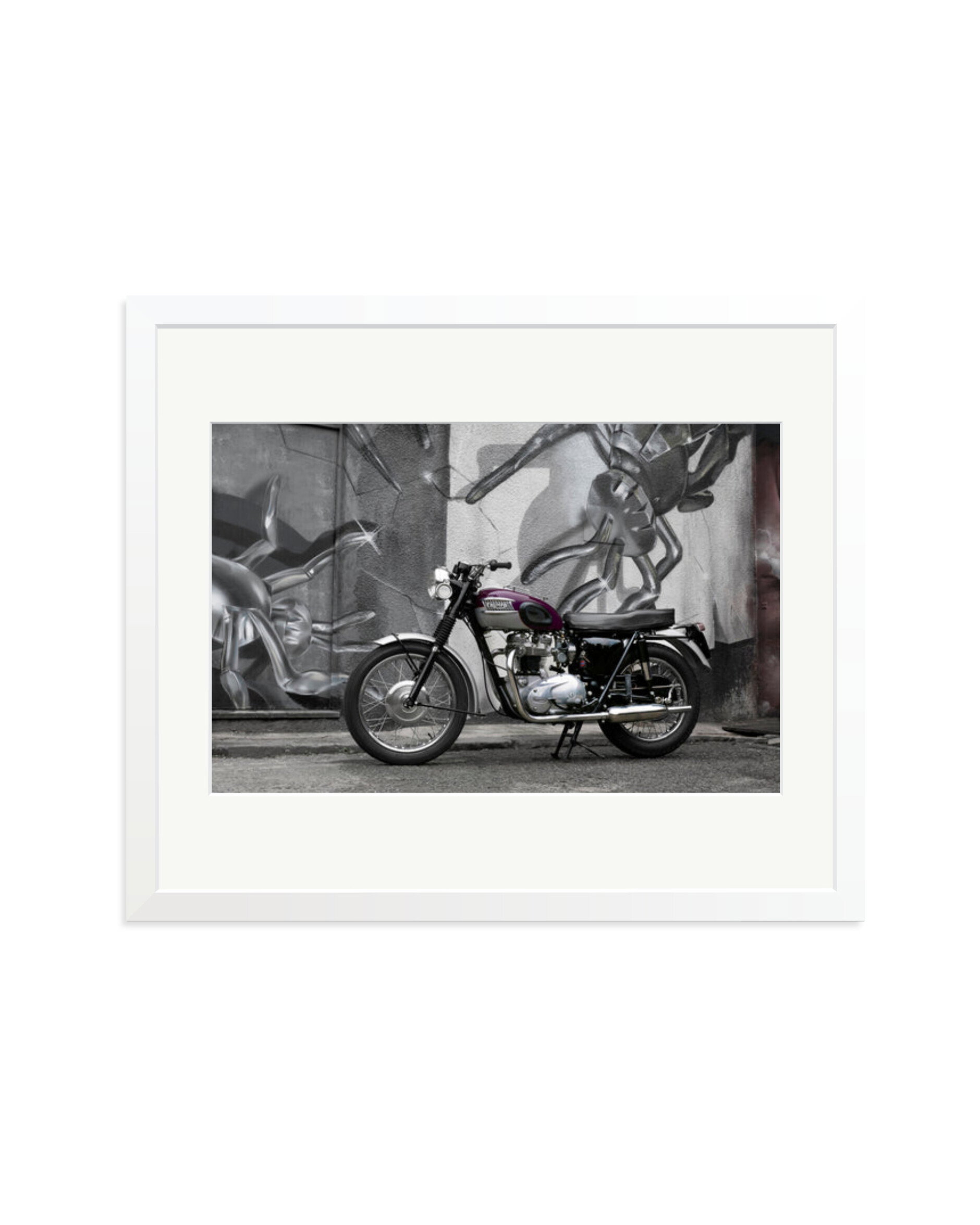 1963 Triumph Trophy White / Large