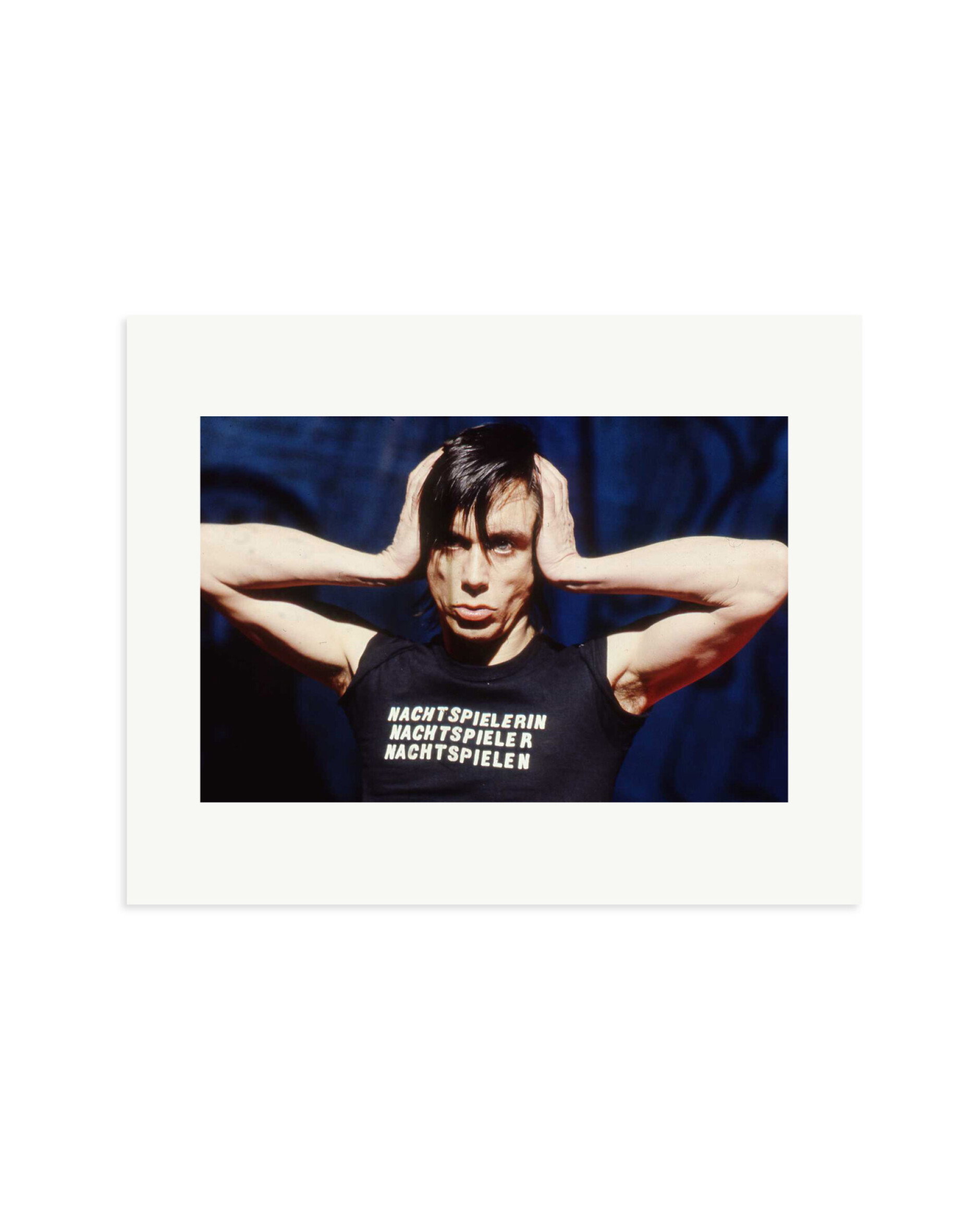 Iggy Pop on TopPop Print Only / Medium