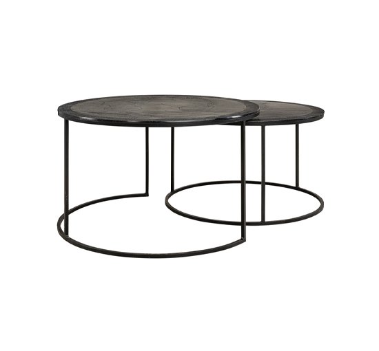 Amadeo nesting tables black