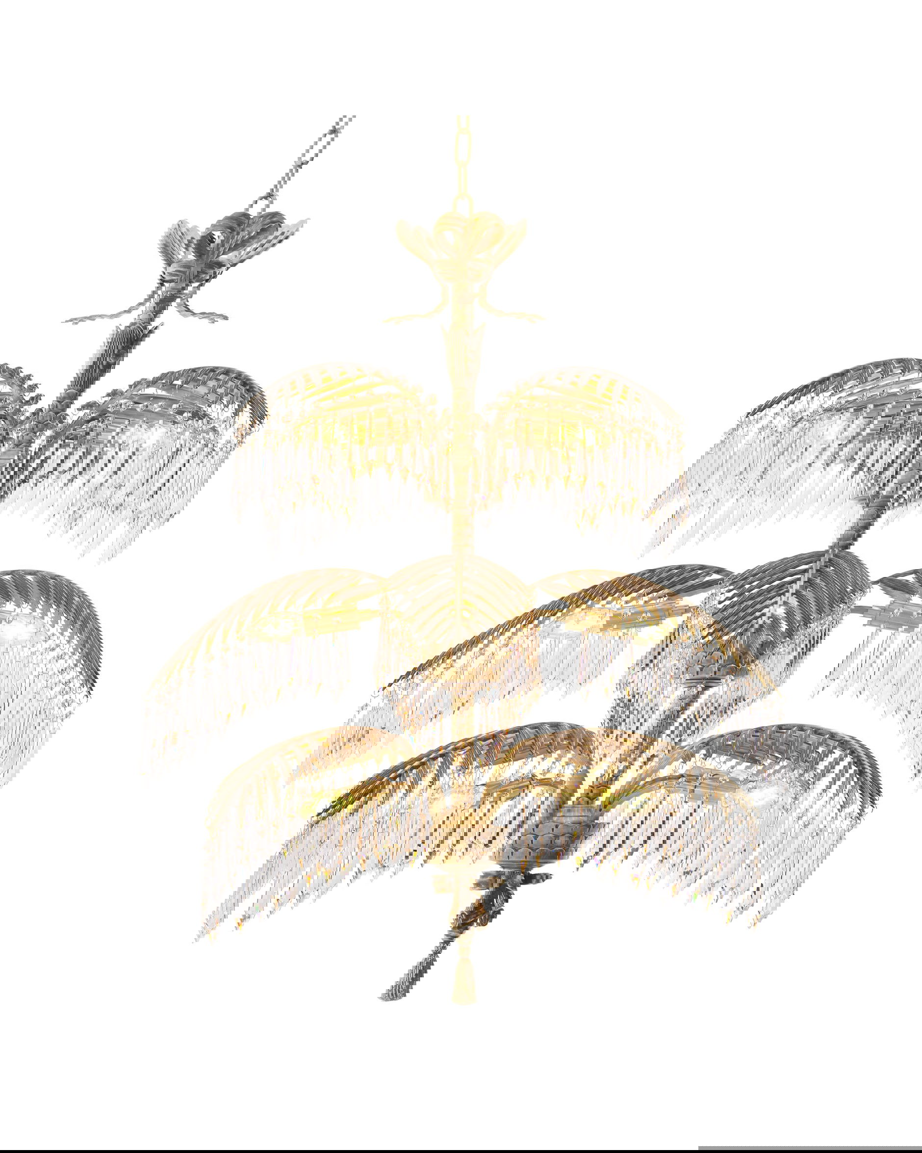 Hildebrandt Chandelier Brass