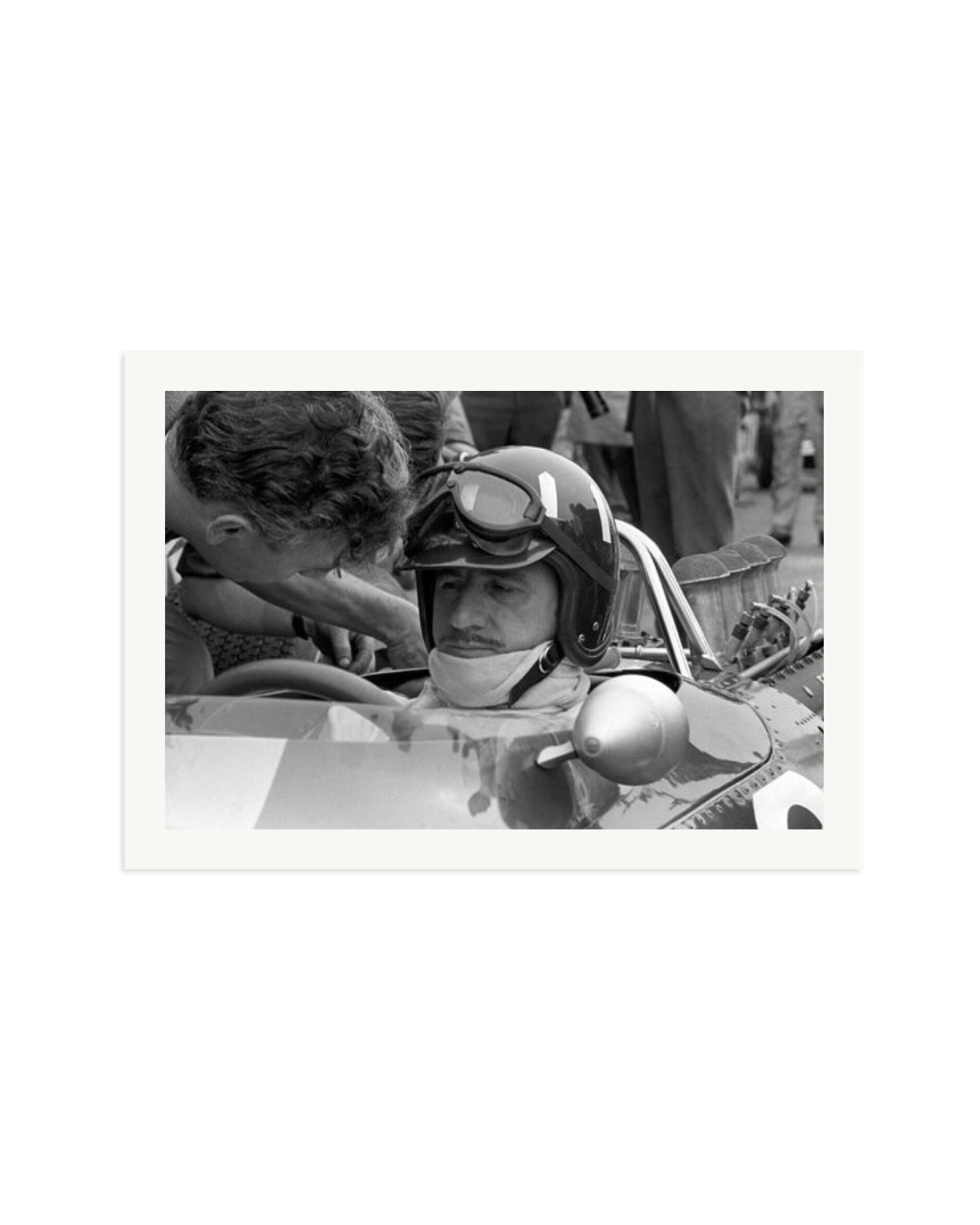 Graham Hill and Keith Duckworth Print Only / XXL