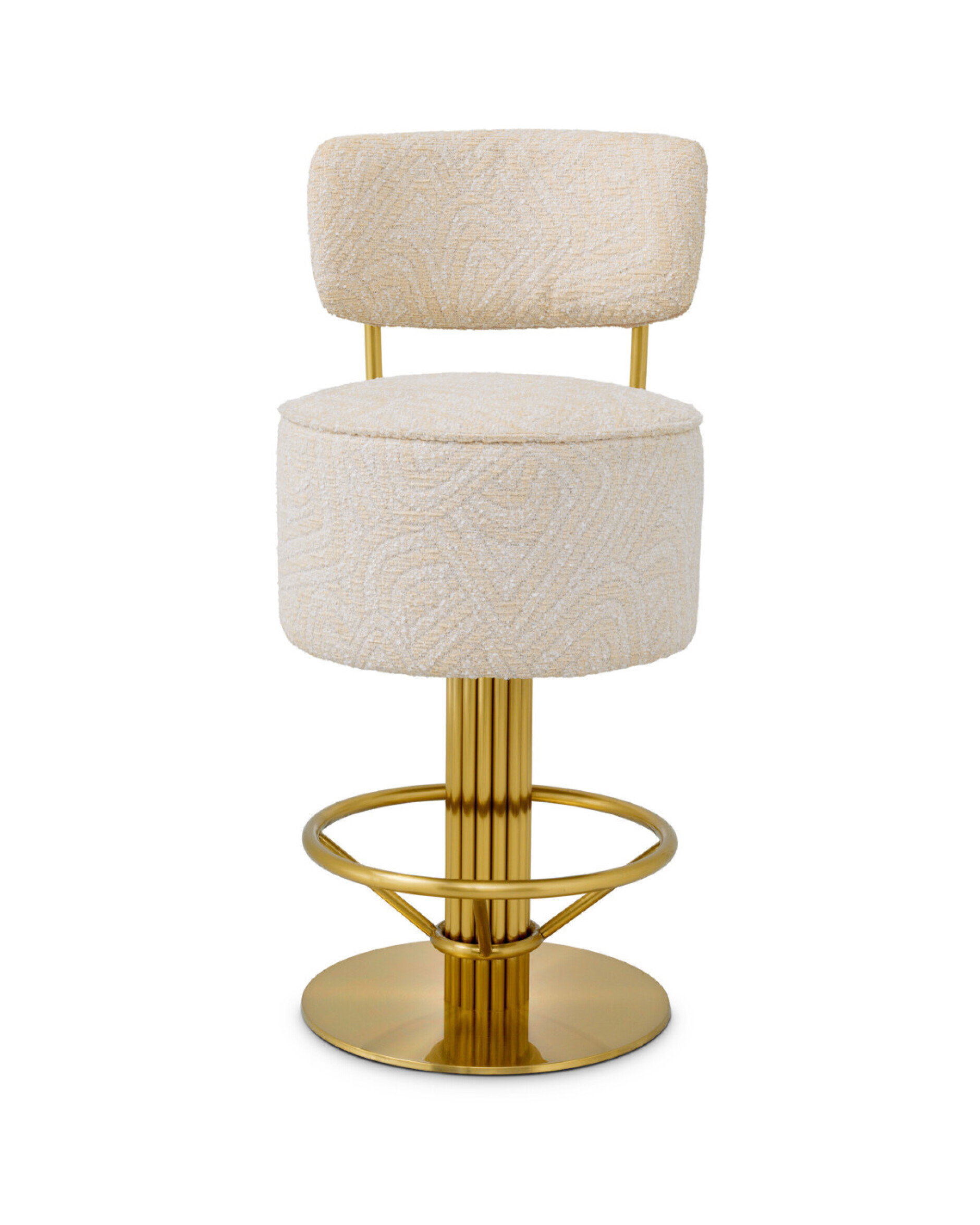 Carleton counter stool with back Camari Cream