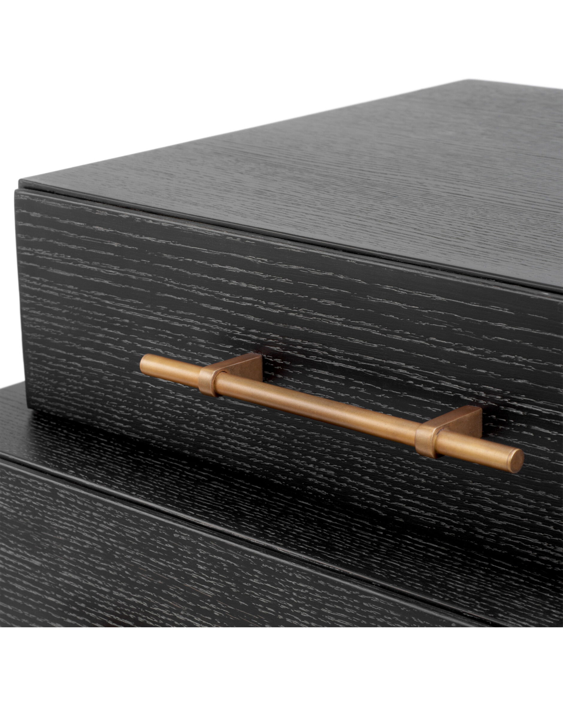 Evendale sängbord charcoal oak