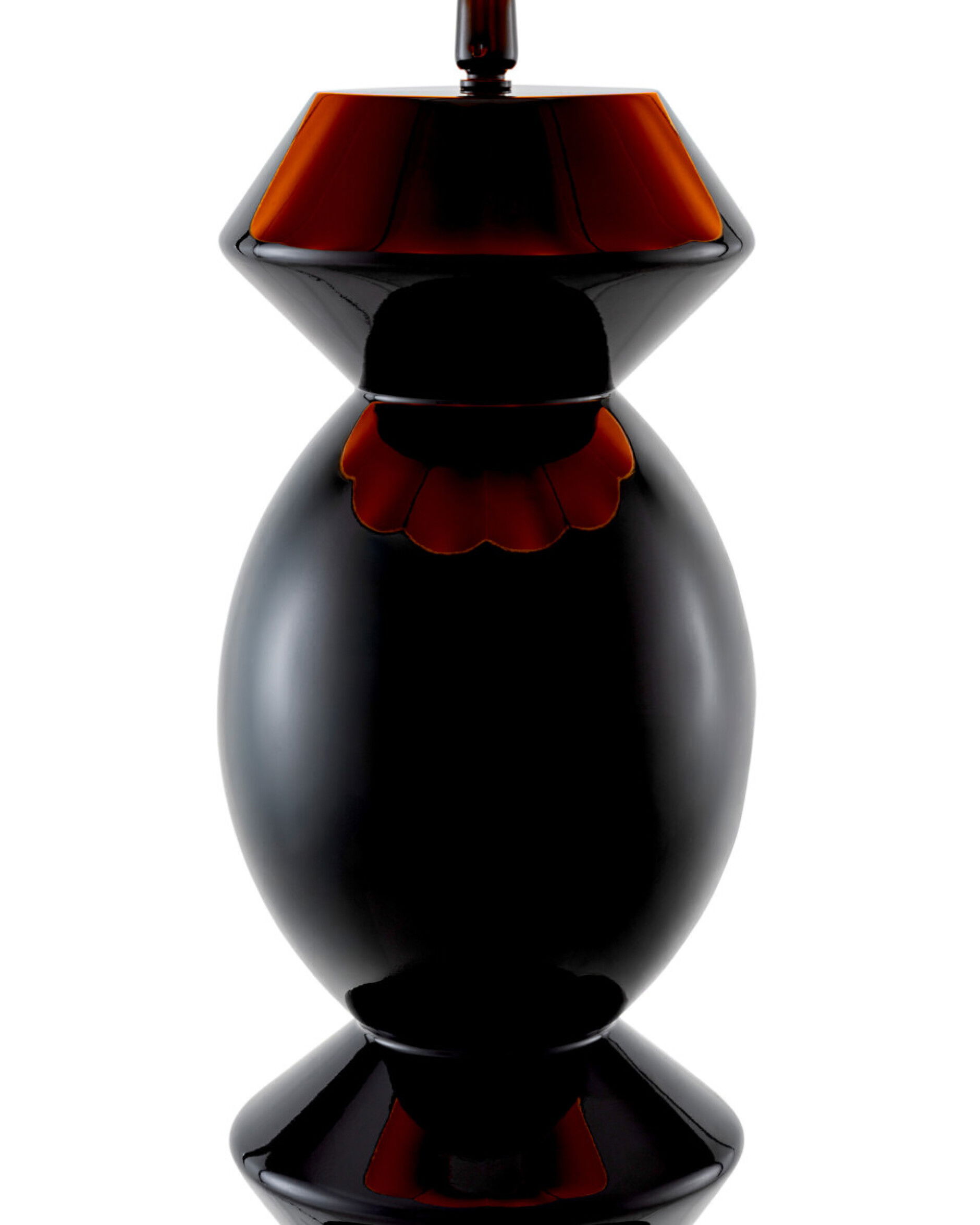 Dionne tafellamp zwart/wit