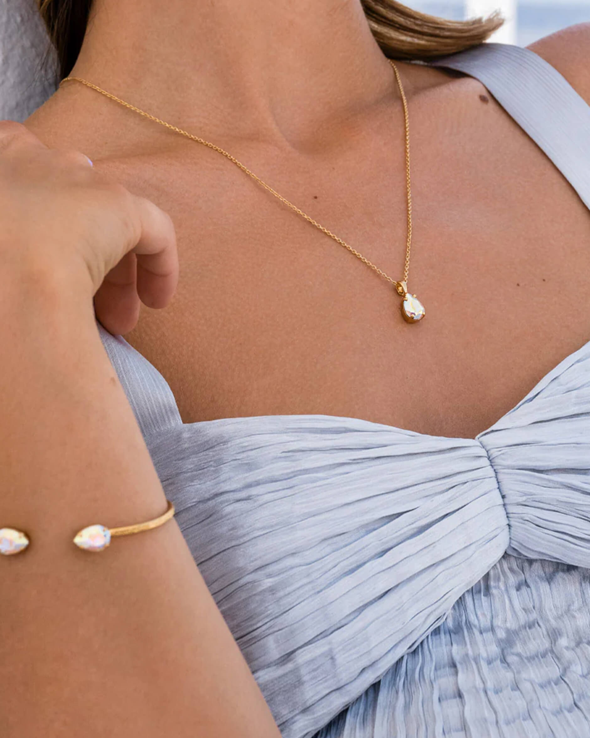 Petite Drop kaulakoru aurore boreale