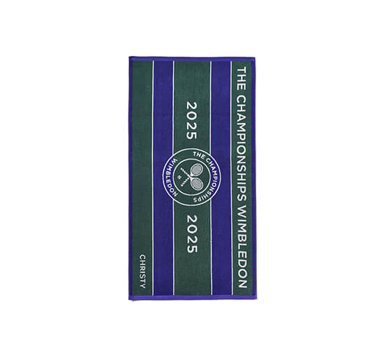 null - Wimbledon 2025 Championship Towel Blue/Green