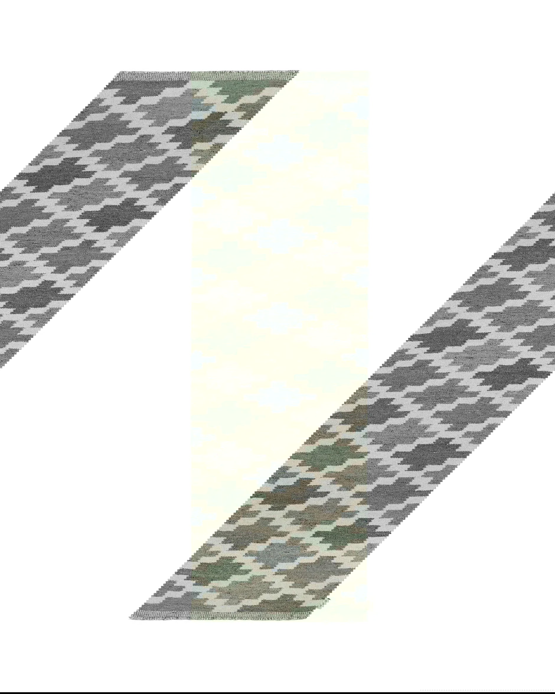 Teppich Korsnäs Blaugrün