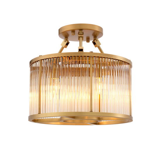 null - Bernardi Chandelier Antique Brass