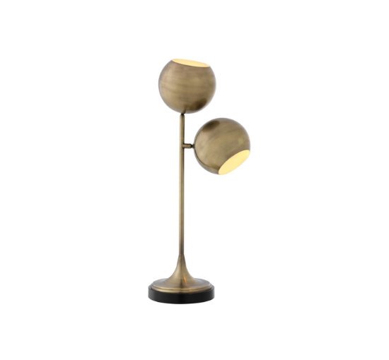 Antique brass - Bordslampa Compton