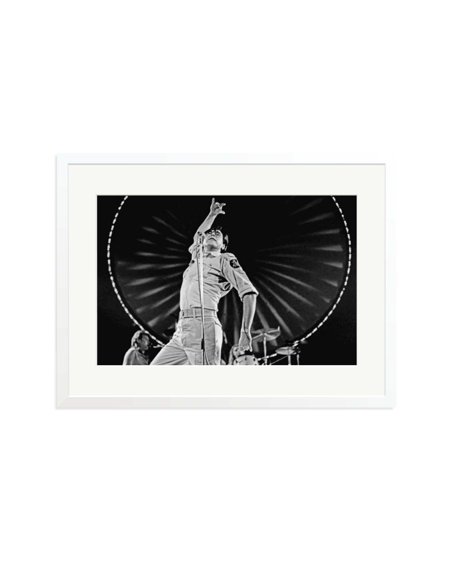 Bryan Ferry of Roxy Music 1975 White / XL