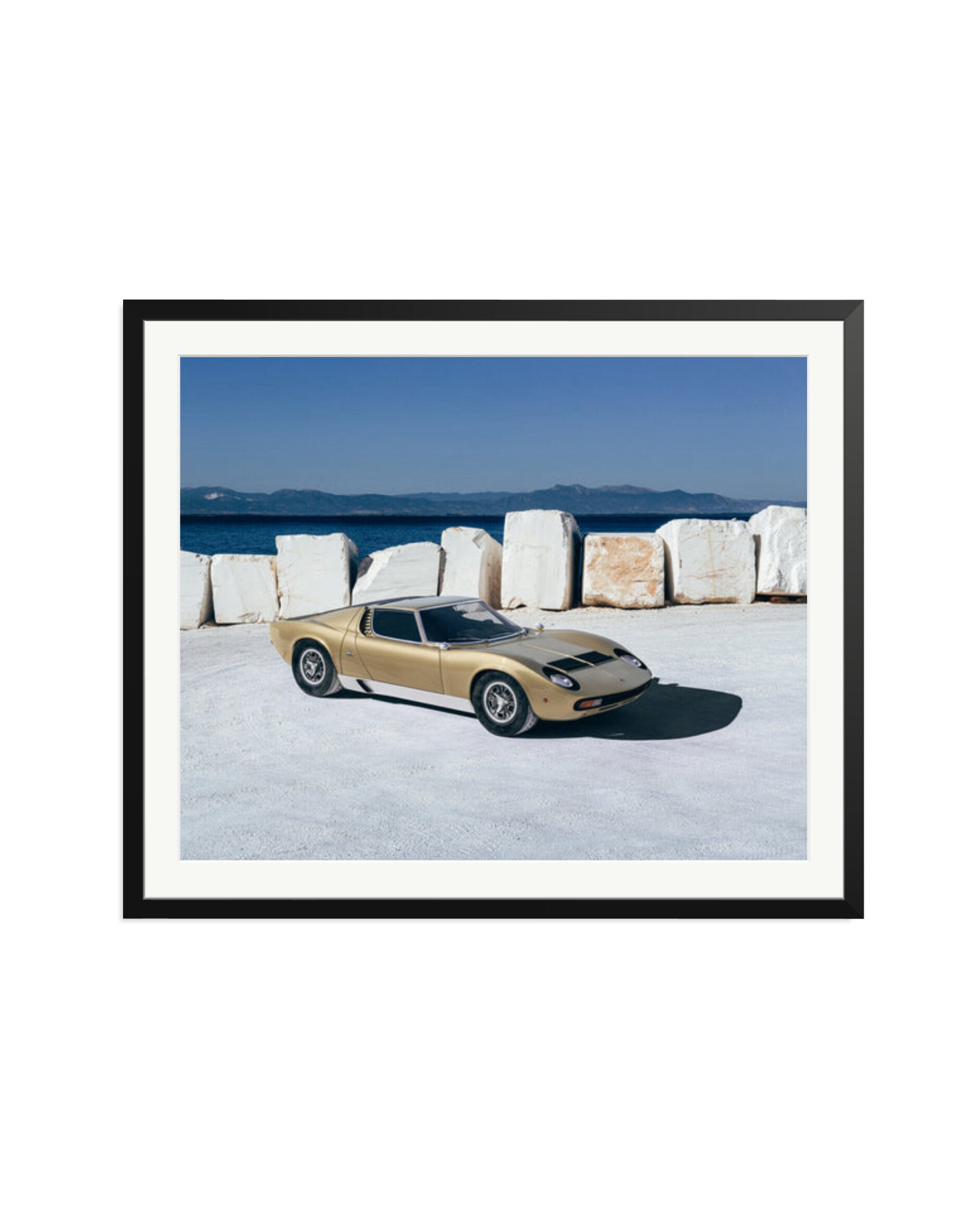 Lamborghini Miura in Greece Black / XXL