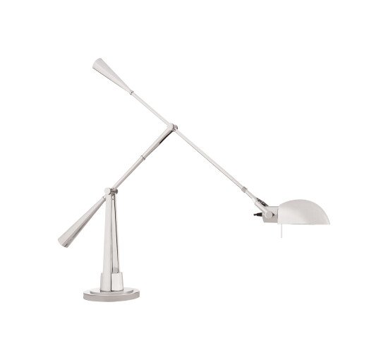 null - Equilibrium Table Lamp Polished Nickel