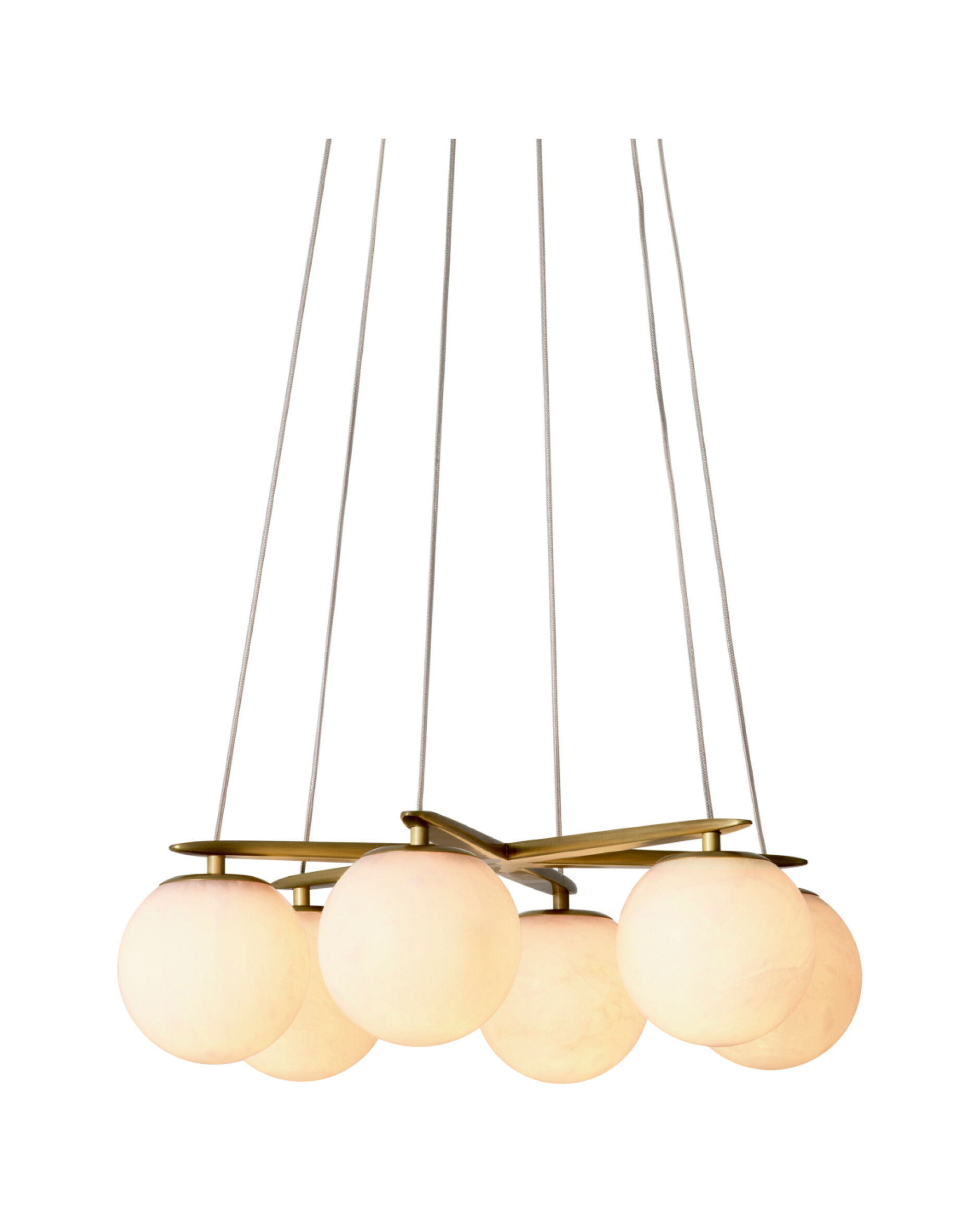 Morro takkrona antik mässing