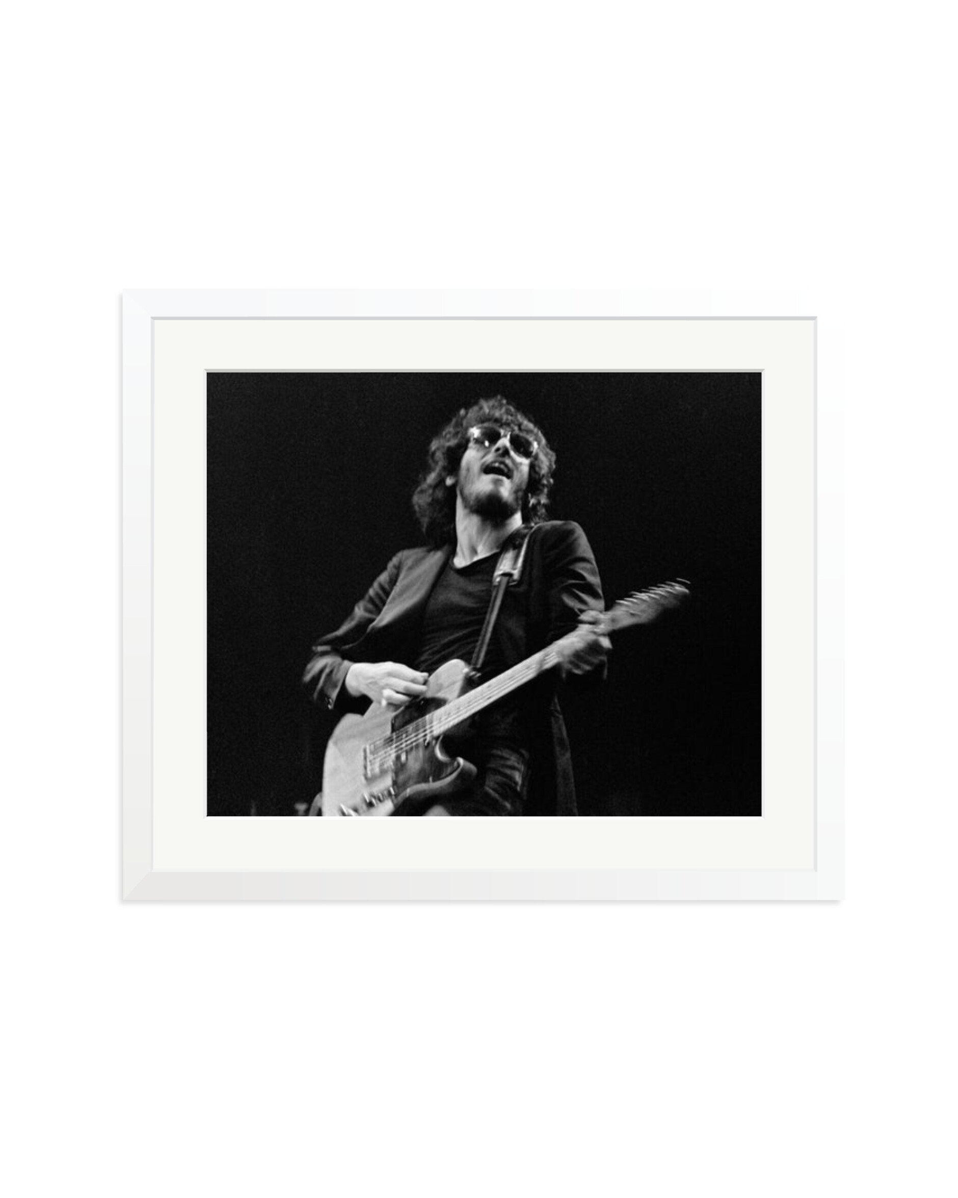 Bruce Springsteen 1976 White / Large