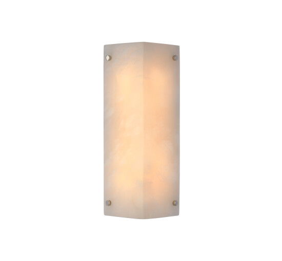 null - Clayton Wall Sconce Alabaster