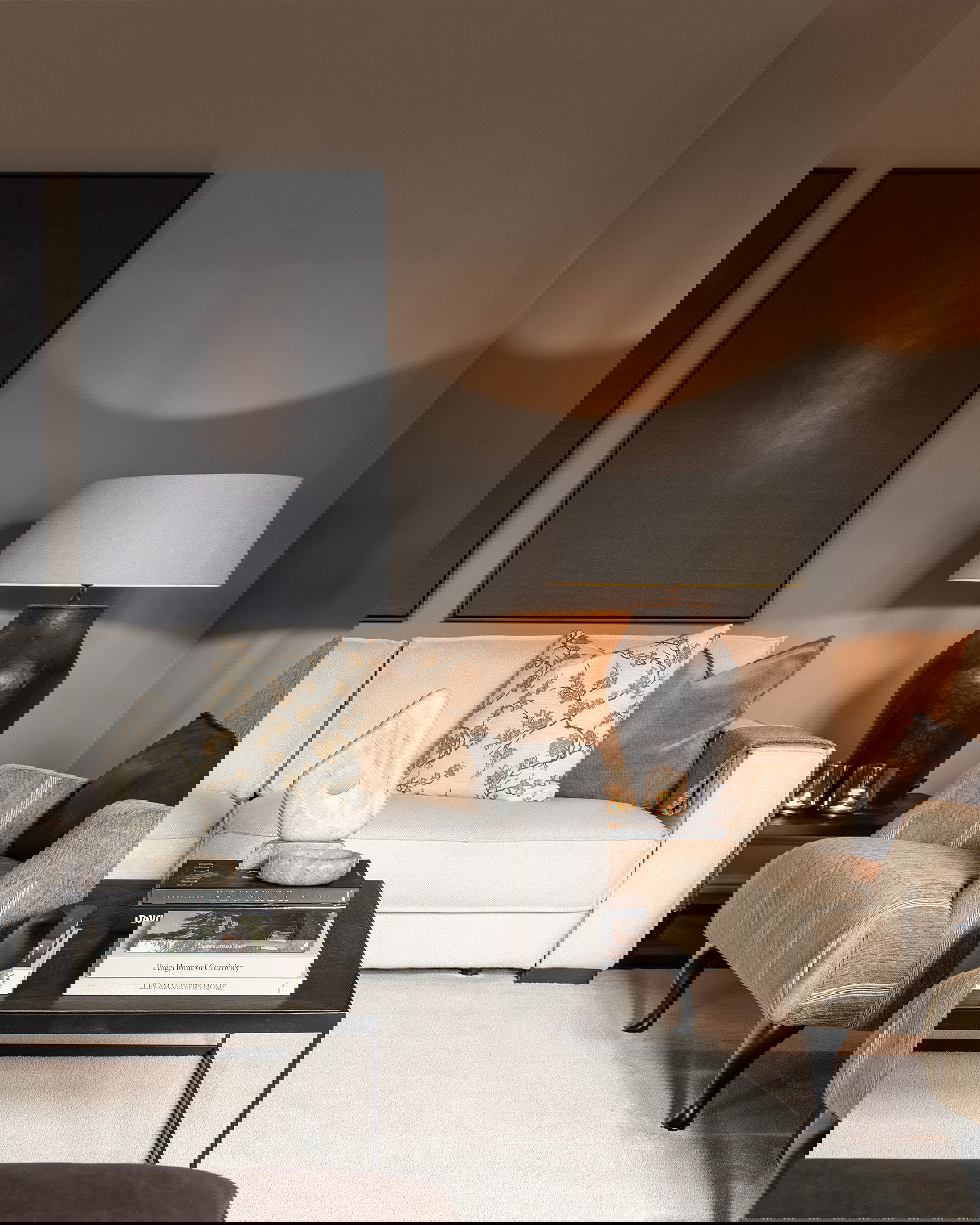 Gabby cushion cover camel