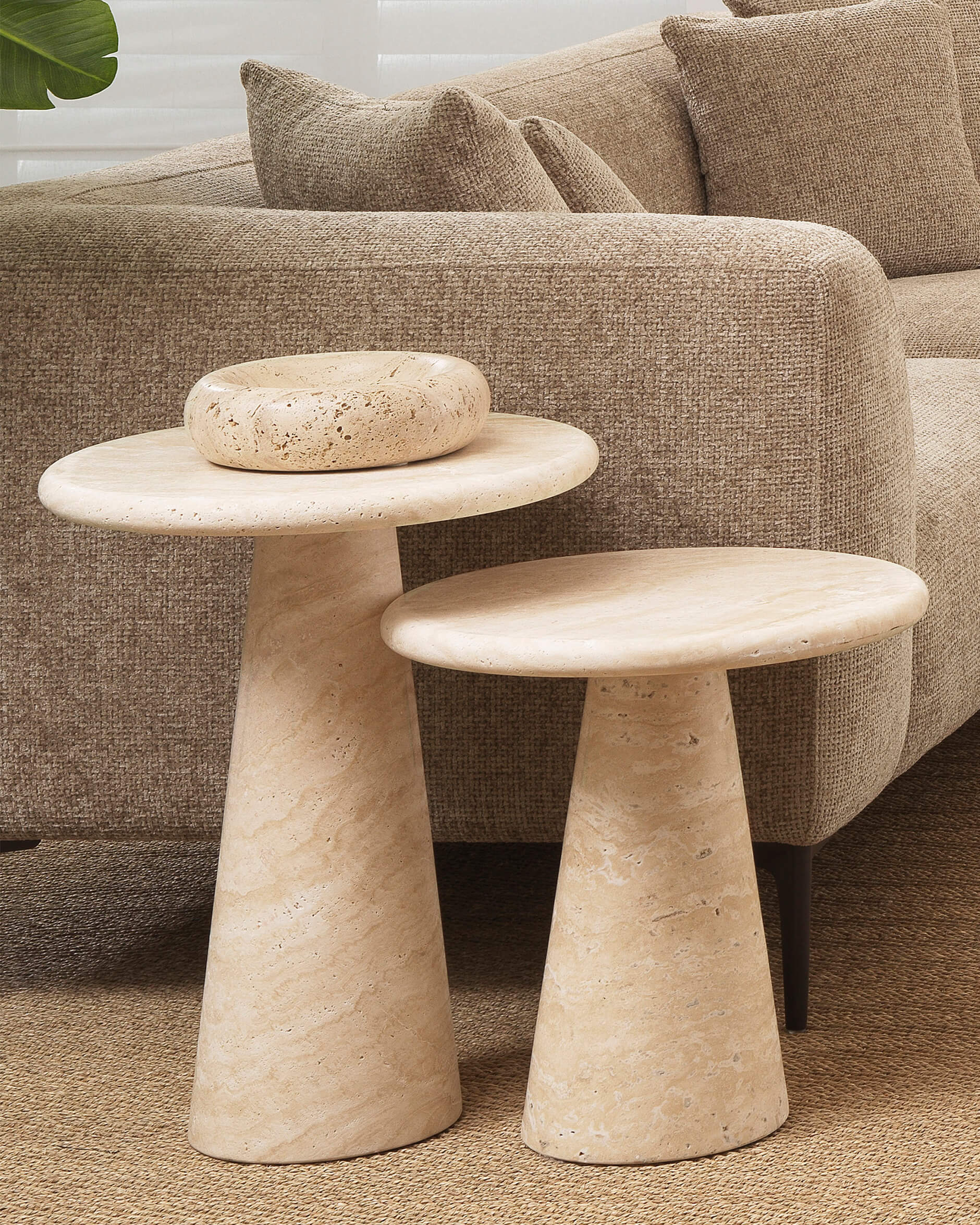 Lizz skål travertine OUTLET