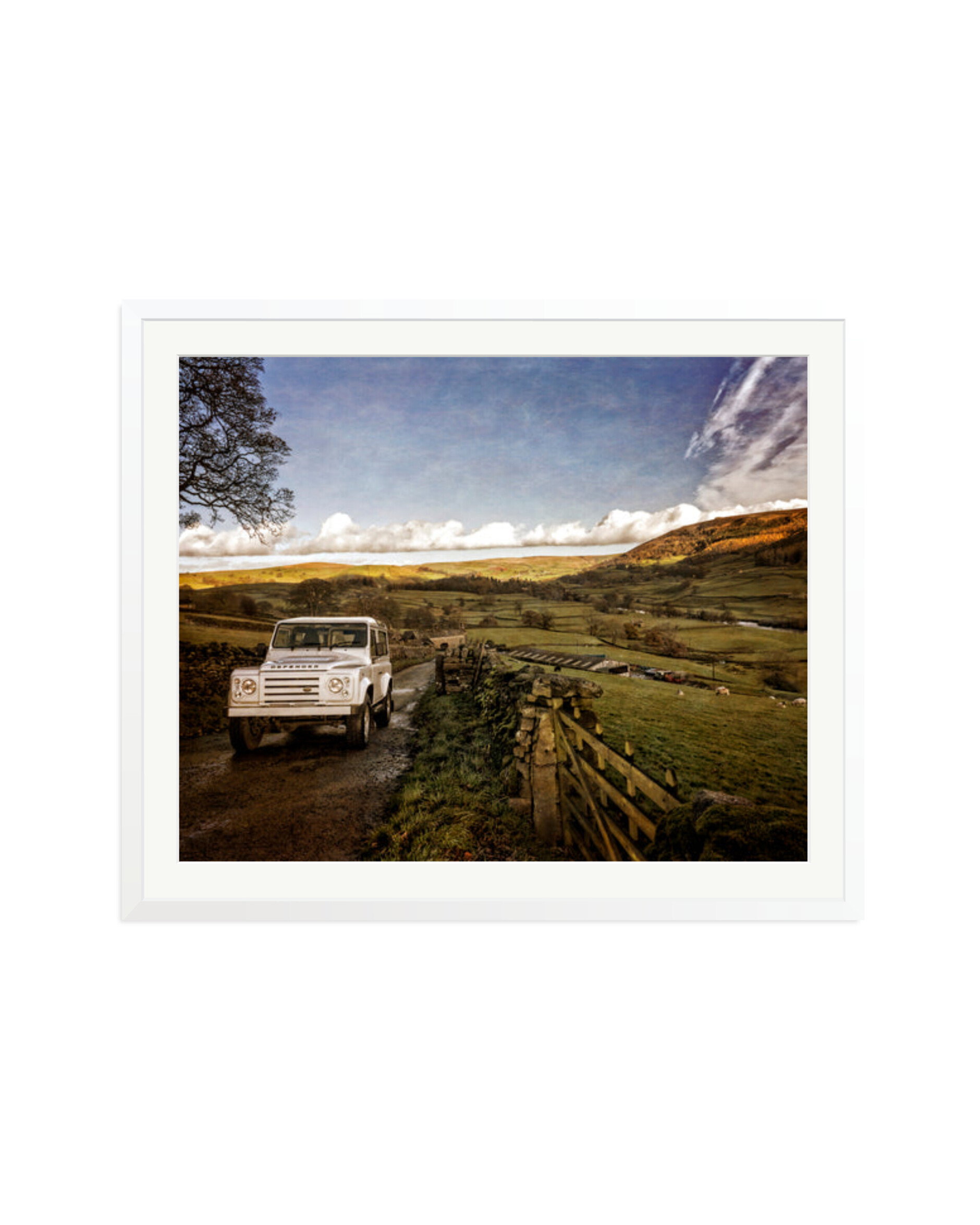 Defender 90 in the Dales White / XXL