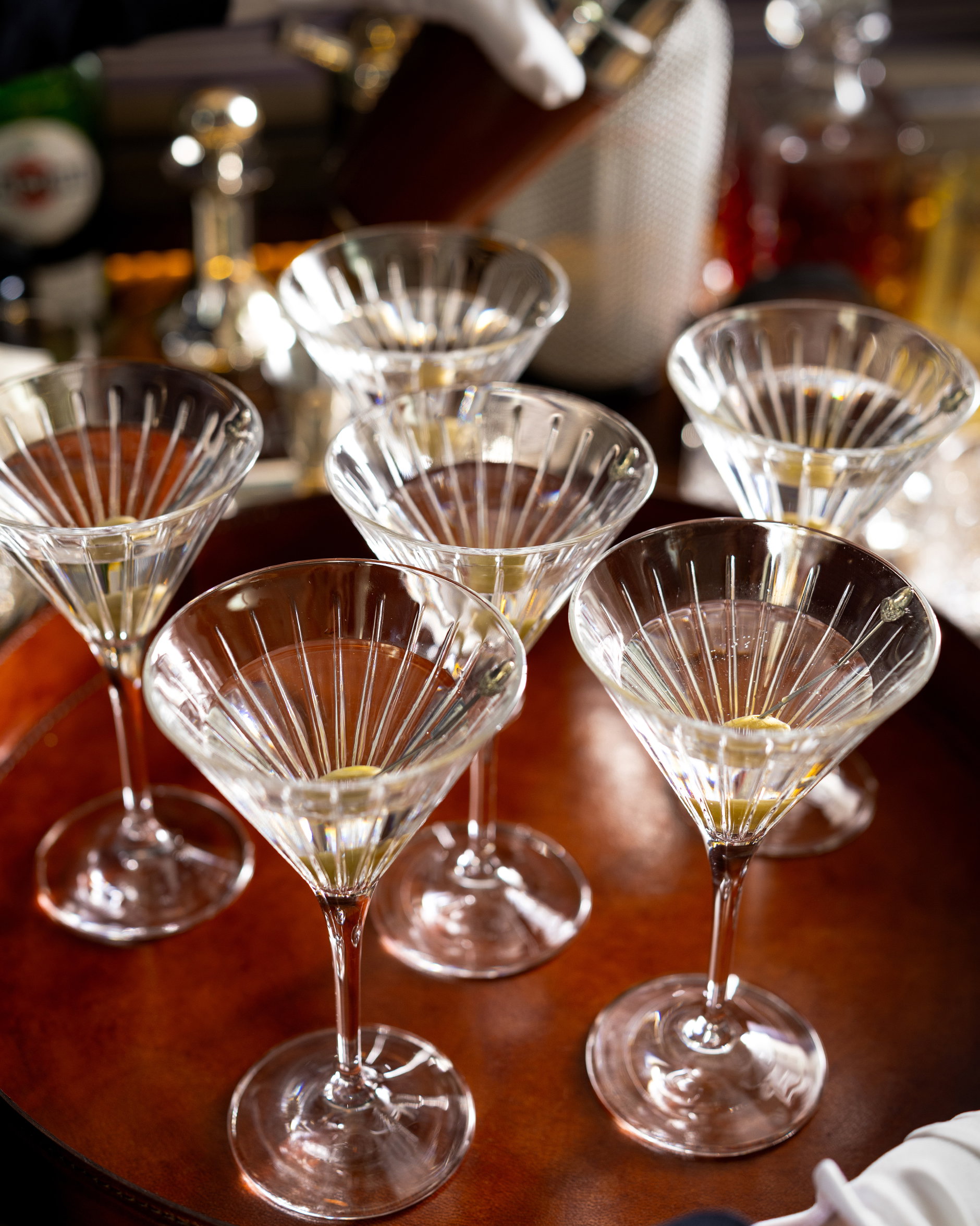 Manhattan Martini Glass Crystal 6-pack