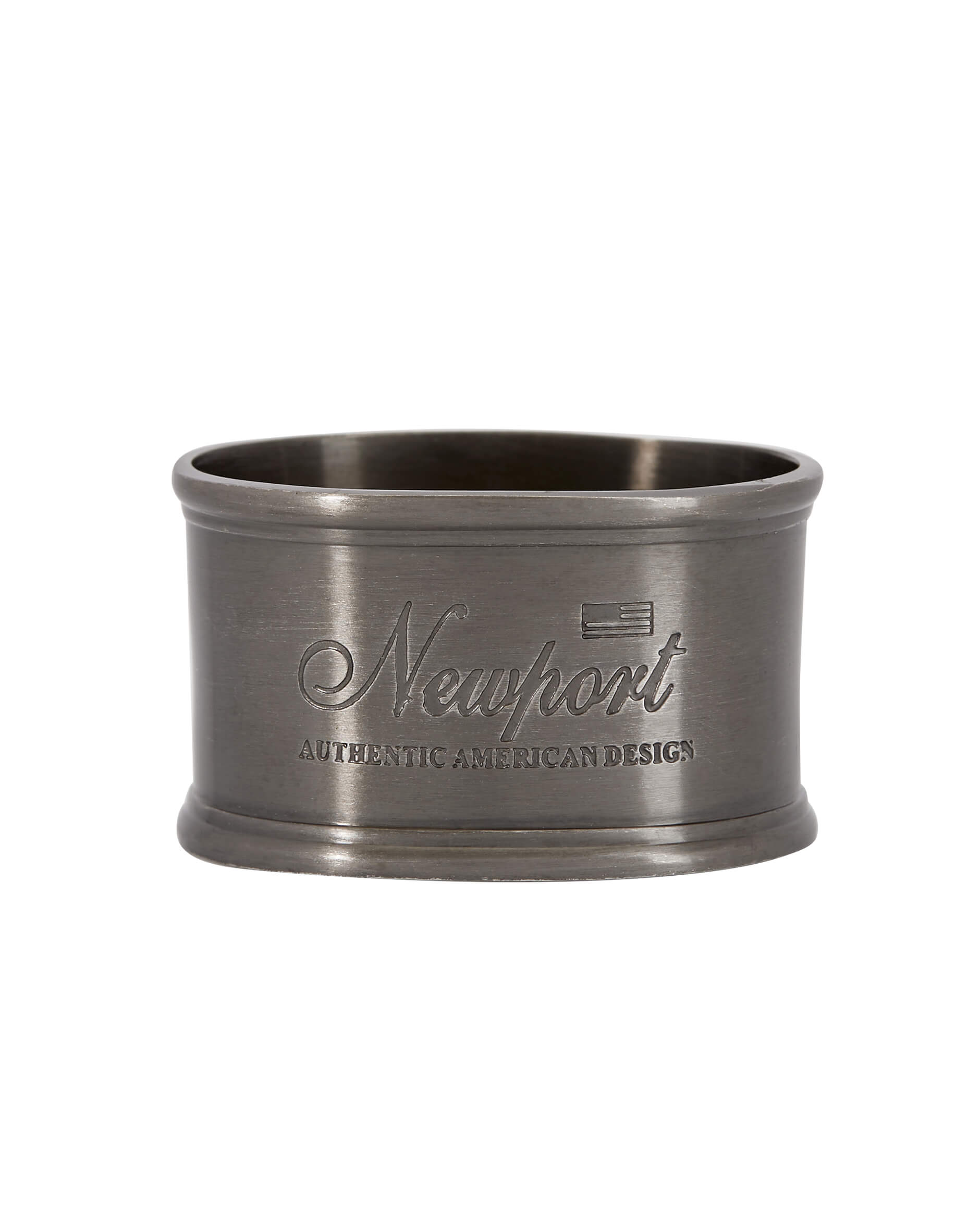 Newport-lautasliinarengas musta/harmaa