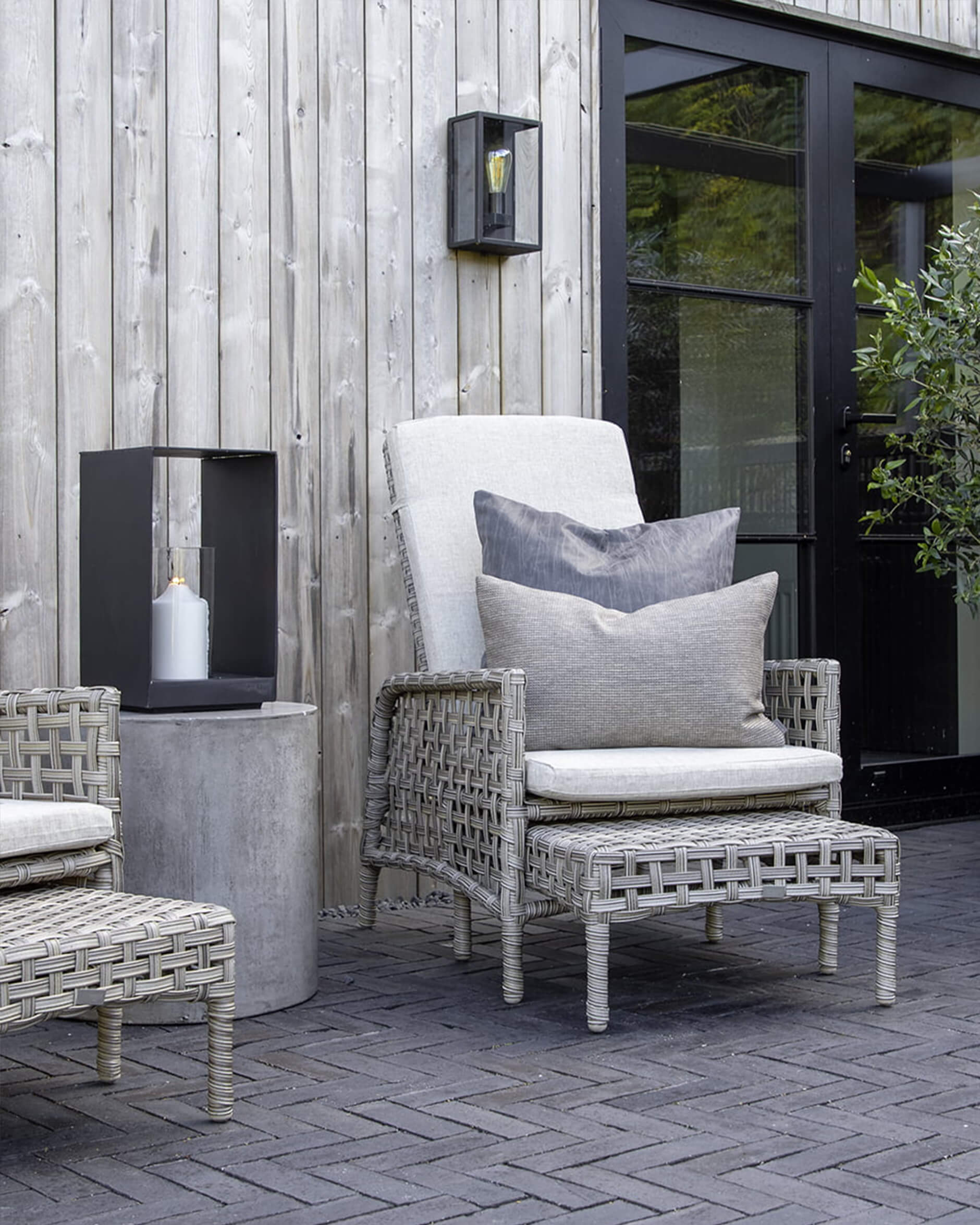 Tampa Classic Sun Lounger Grey