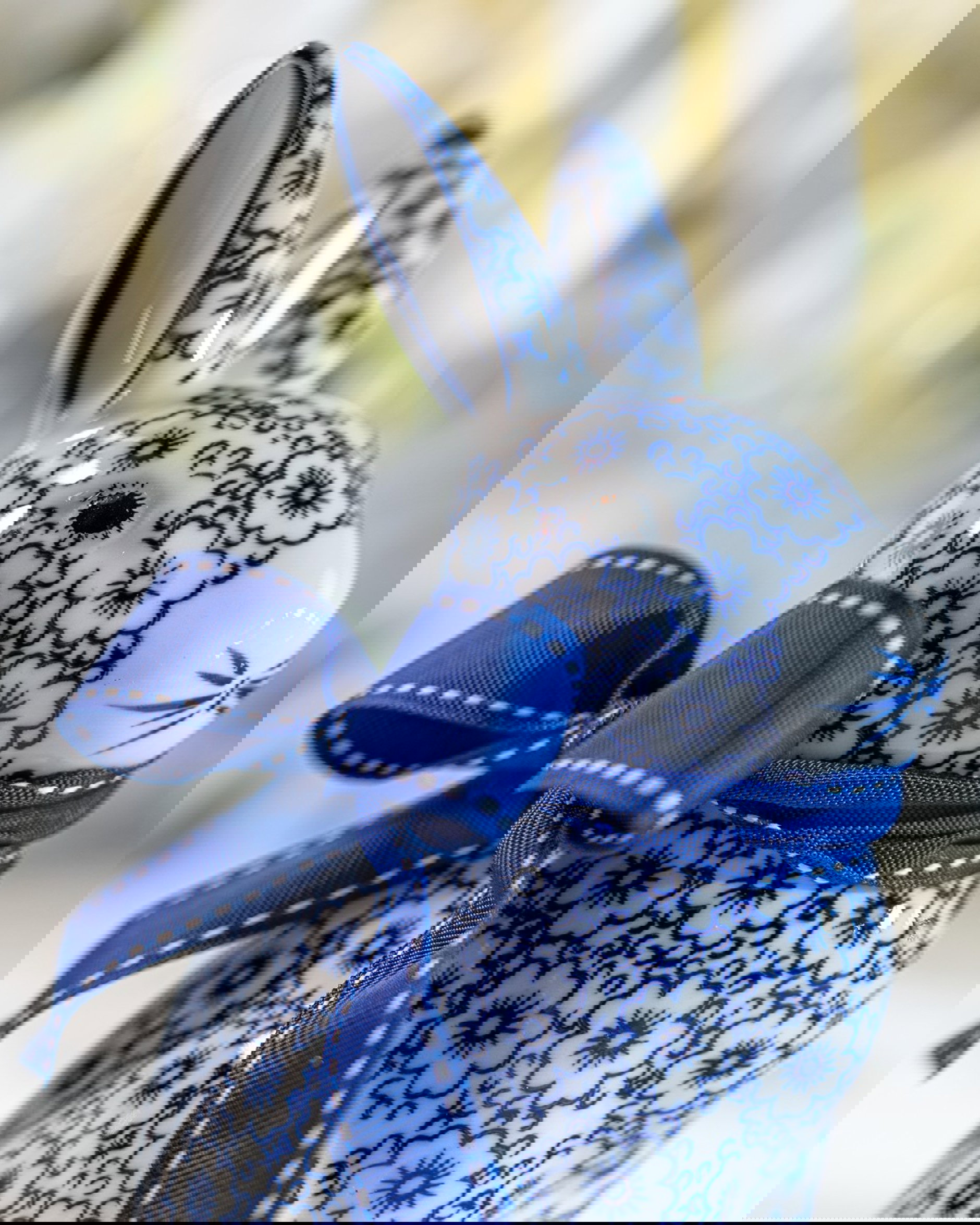 Textiellint marineblauw/wit 8,2m