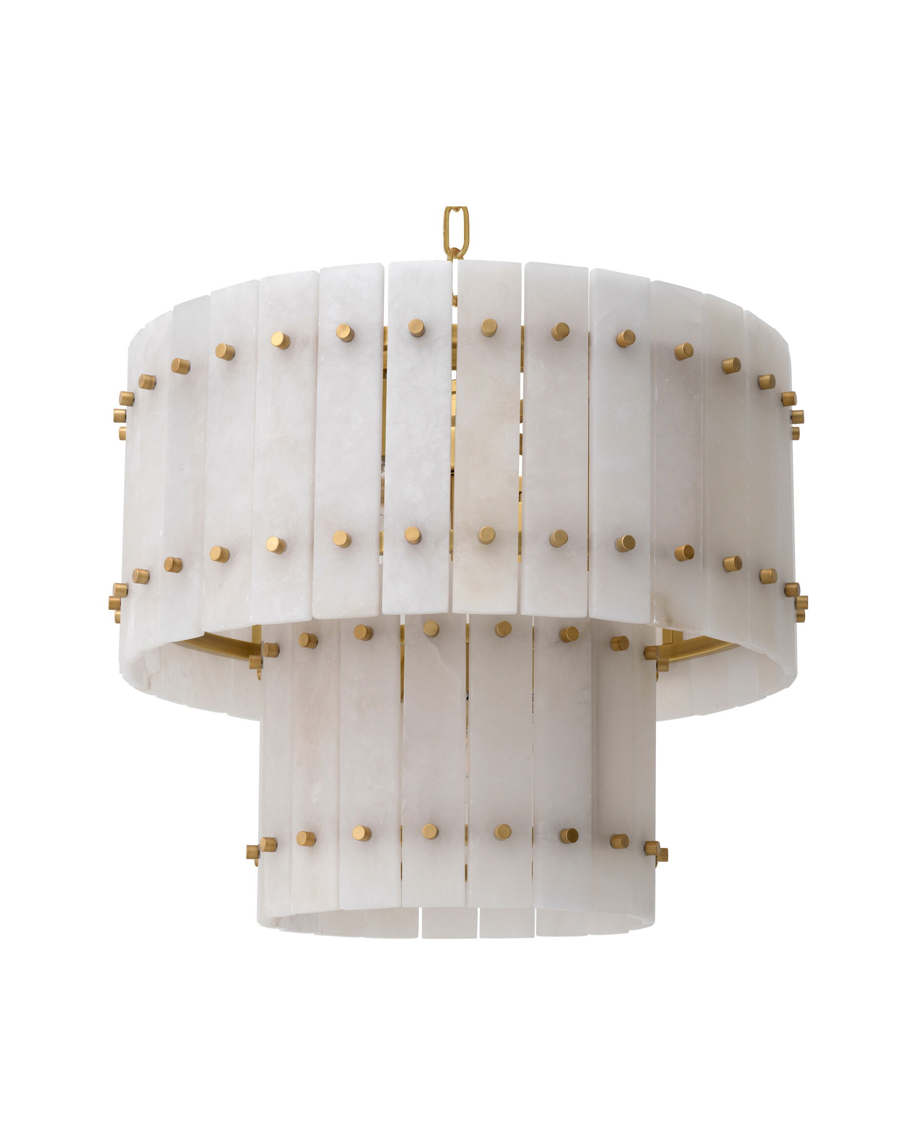 Ruby Chandelier Alabaster