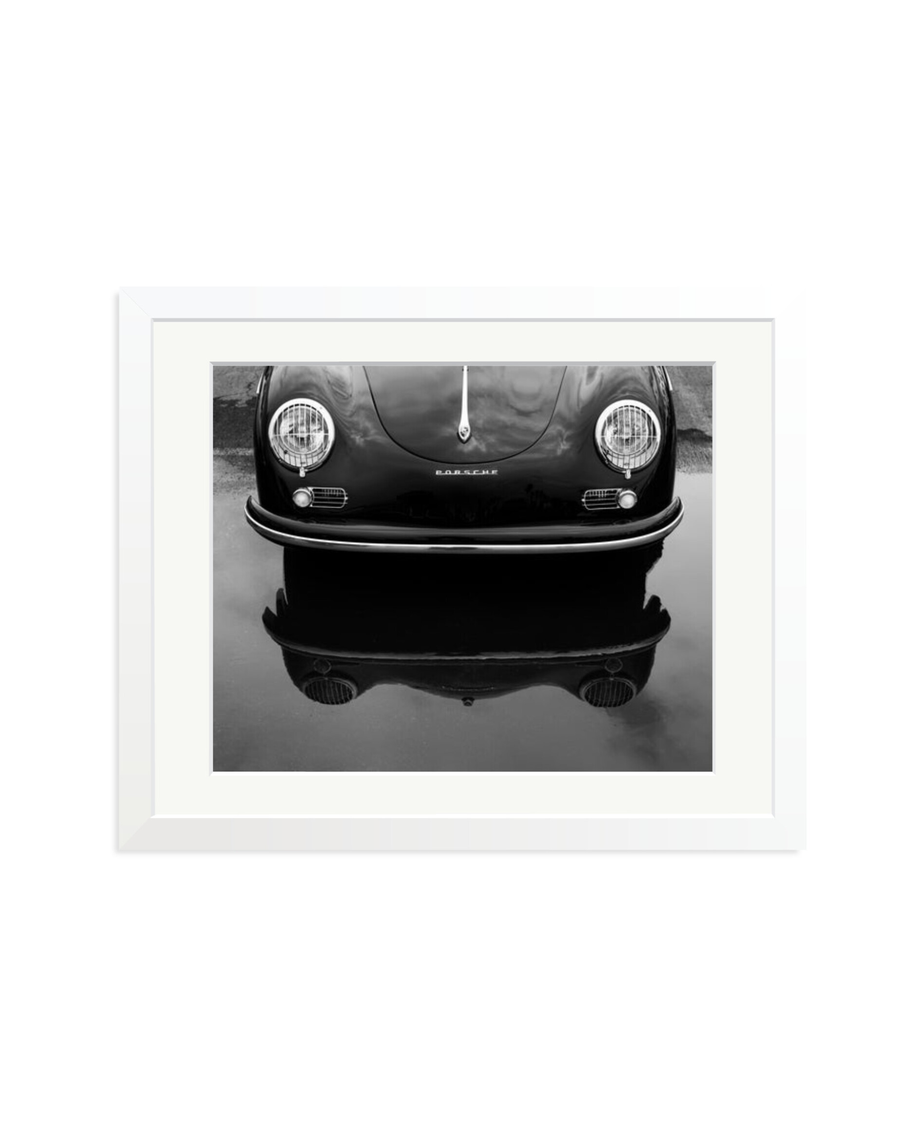 Porsche 356 Nose White / Medium