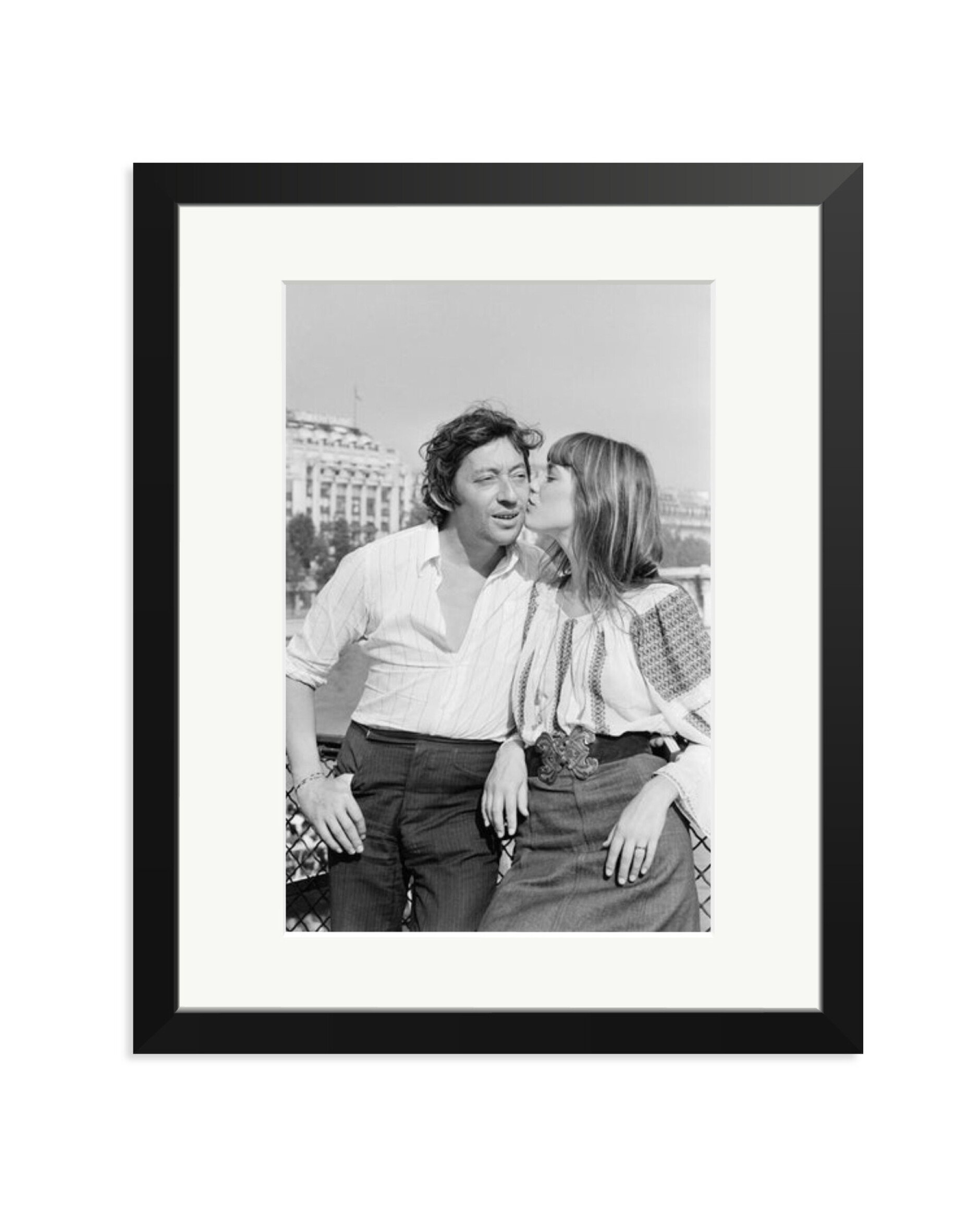 Gainsbourg and Birkin in Paris Black / Medium