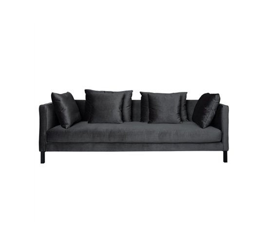 Black Pearl - Mercer sofa rust