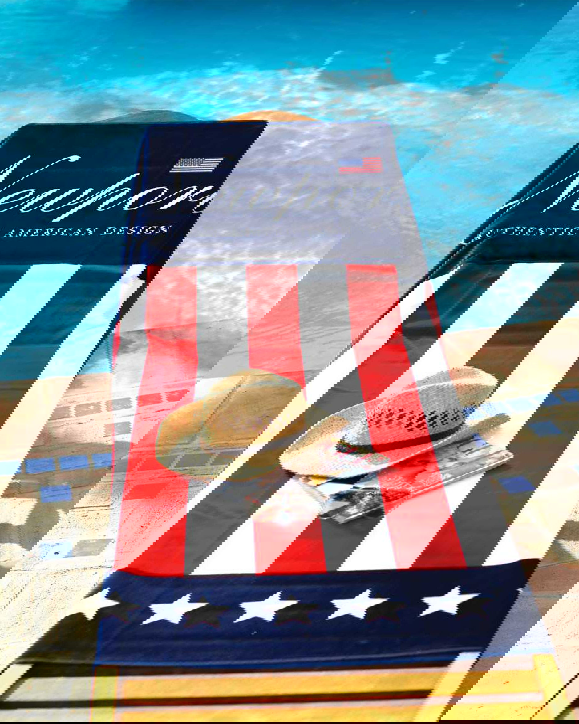 Stars & Stripes beach towel