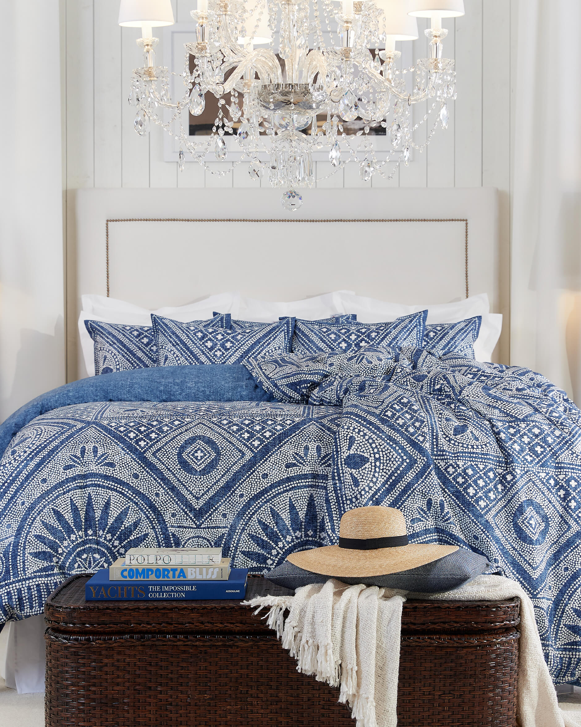 Linton sänggavel off-white