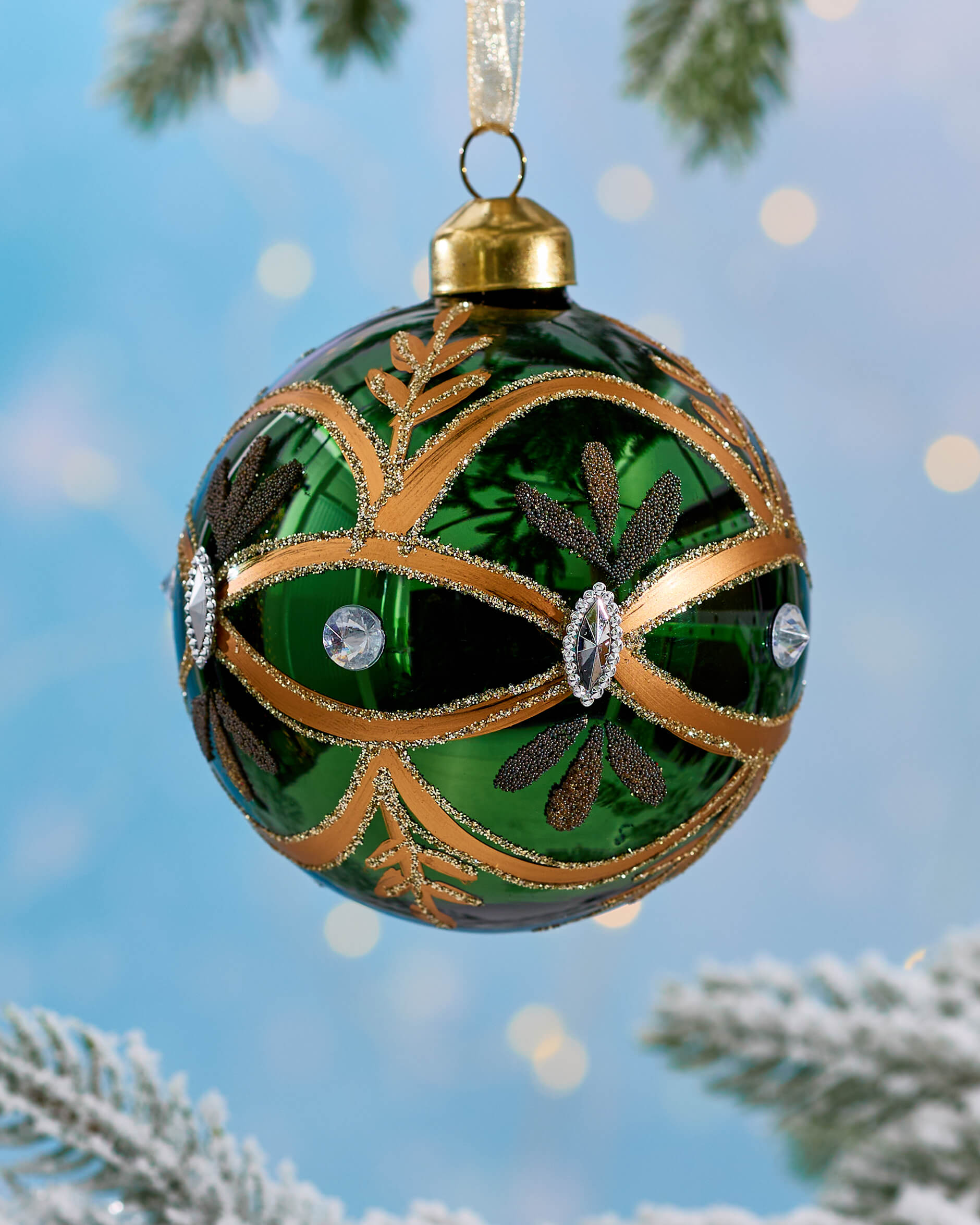 Marcel Bauble Green 3-pack