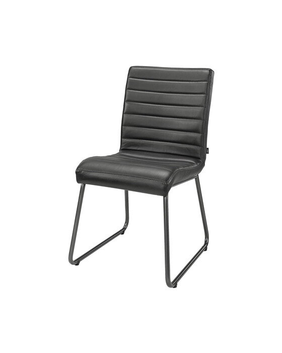 Sabina Easy spisestol svart/taupe OUTLET