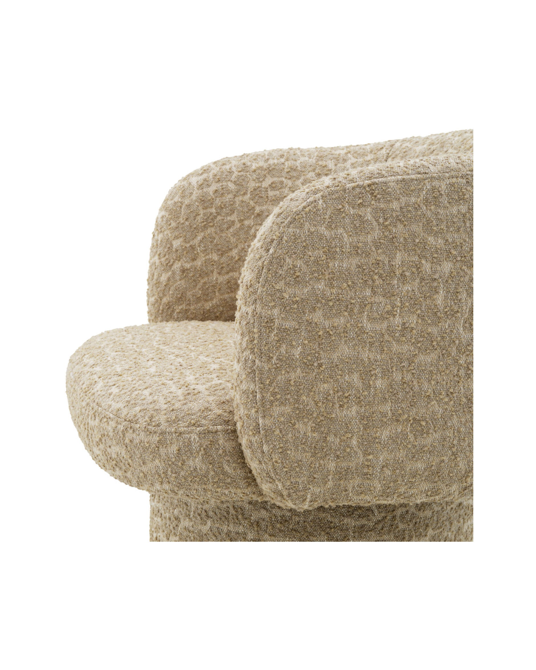 Marly Armlehnstuhl Vaux Jacquard Beige