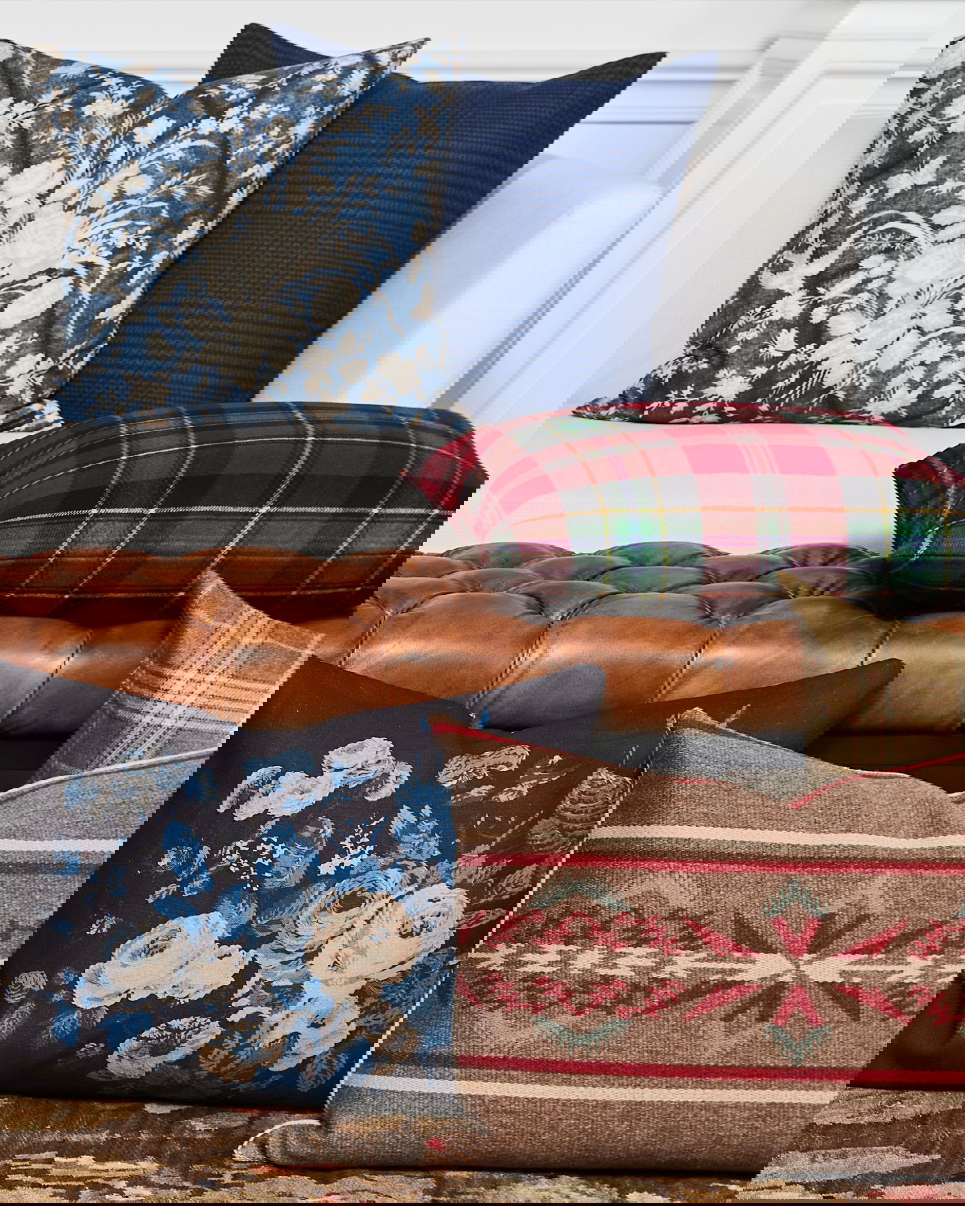 Ralph Lauren Dudley Glen Plaid Pillow